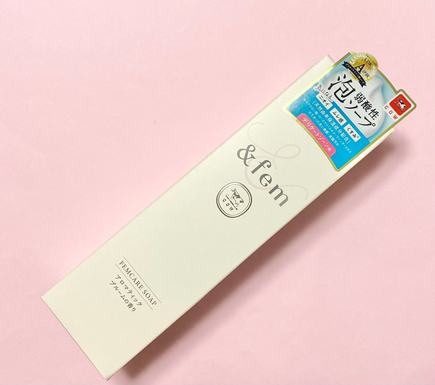 アンドフェム フェムケア泡ソープ/&fem/デリケートゾーンケアを使ったクチコミ(1枚目)