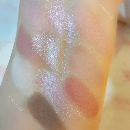 ライトオンアイズシャドウパレット/ルミル/アイシャドウパレットを使ったクチコミ(3枚目)