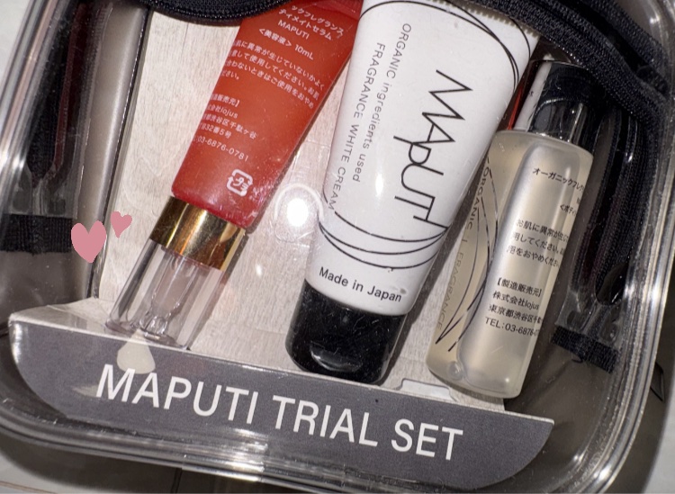 MAPUTI トライアルセット/MAPUTI/トライアルキットを使ったクチコミ（1枚目）