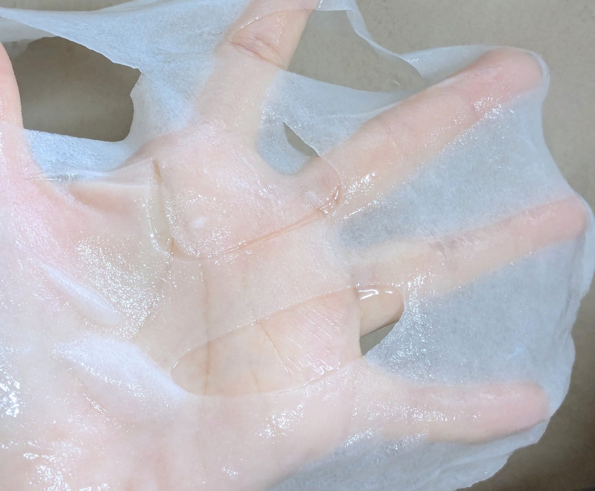 ローゼPDRNエッセンシャルマスクヘルシーグロウ/MEDIHEAL/シートマスク・パックを使ったクチコミ（3枚目）