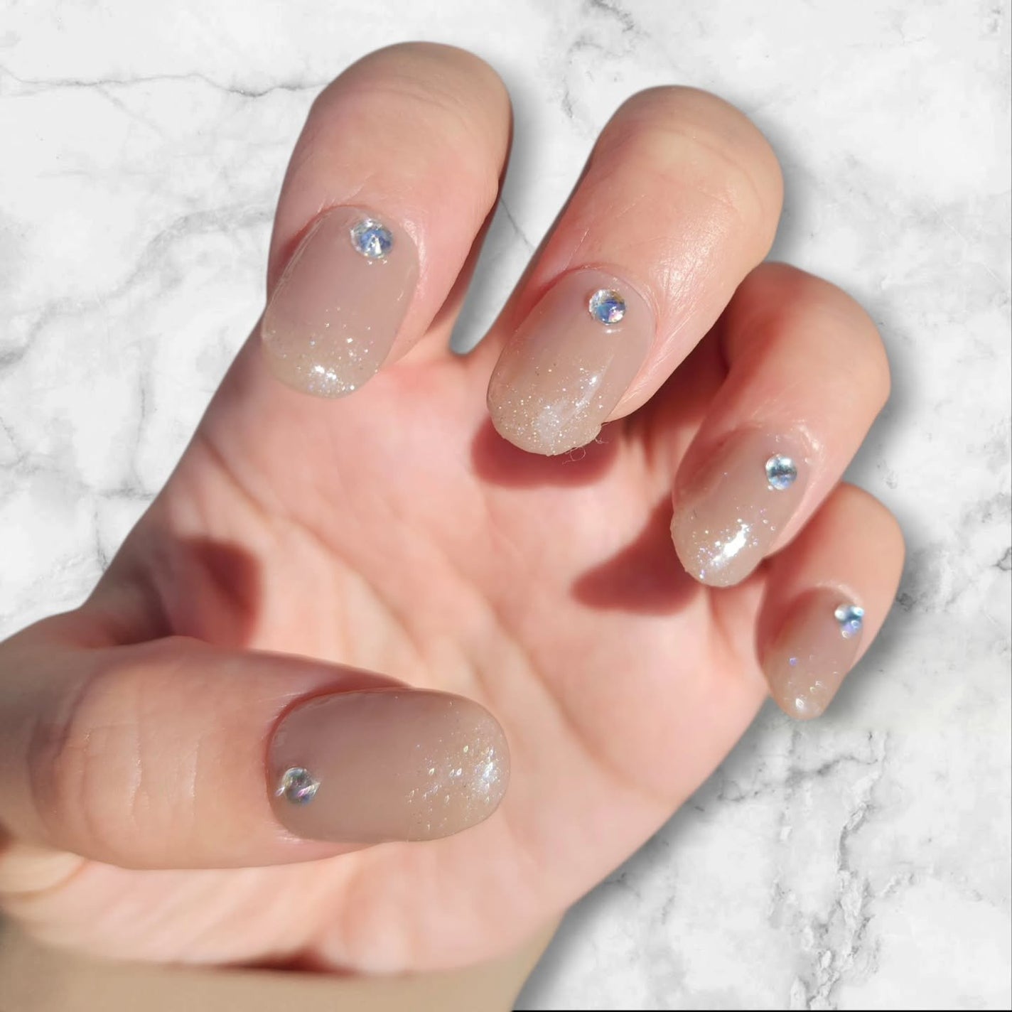 ネイルパーツ/DAISO/ネイルチップ・パーツを使ったクチコミ(1枚目)