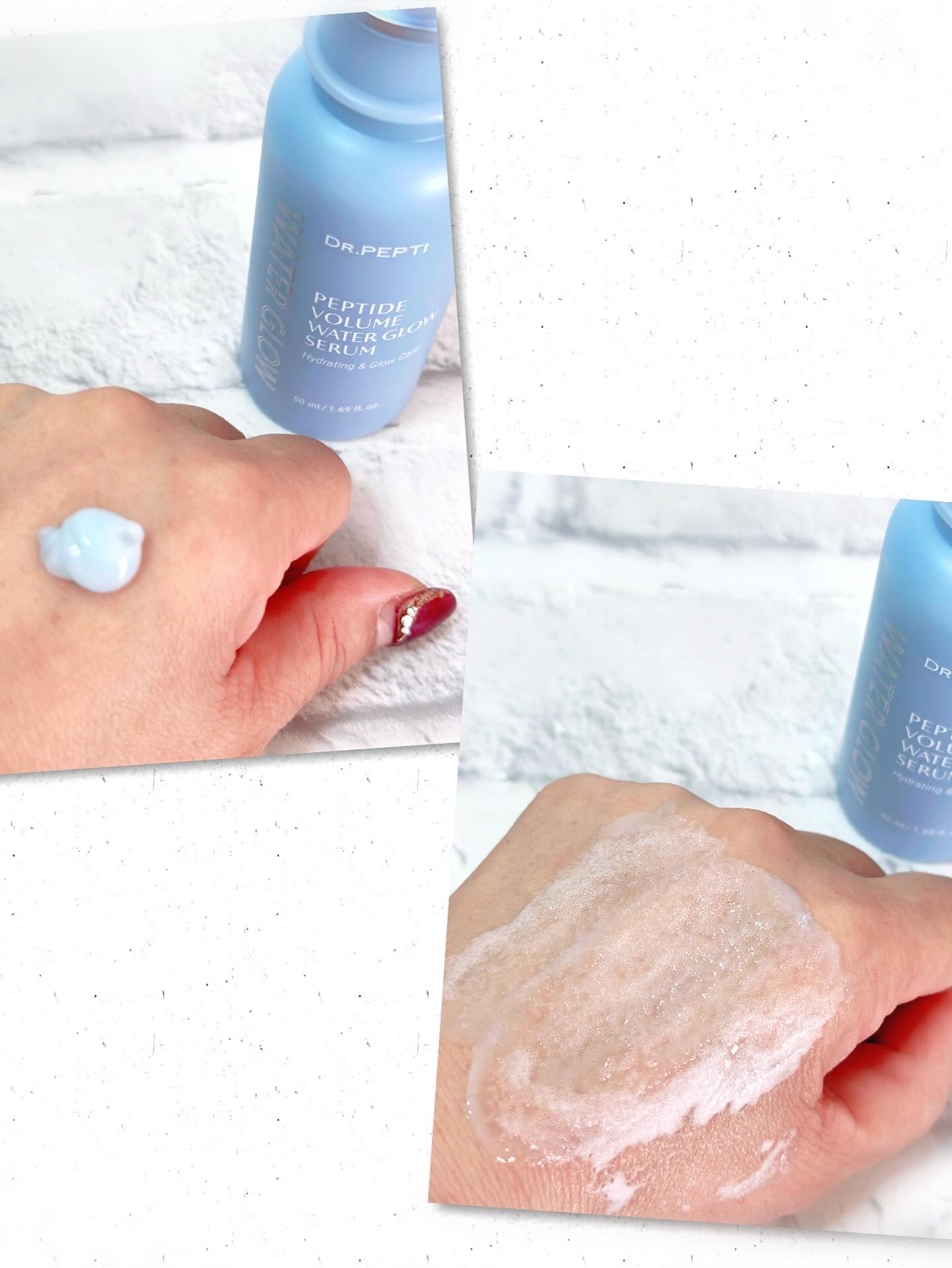 ペプチドボリュームウォーターグローセラム/DR.PEPTI/美容液を使ったクチコミ（2枚目）