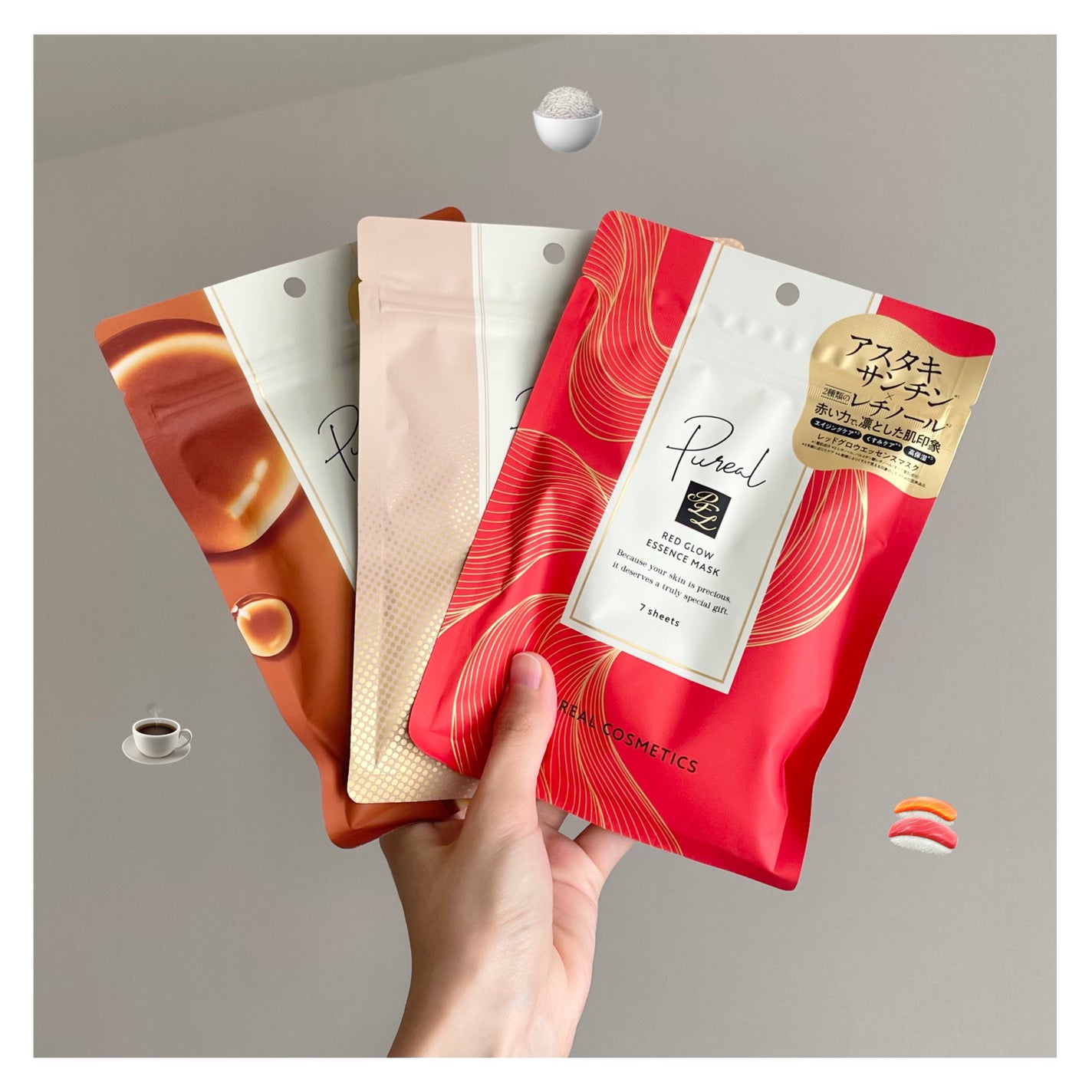 ホワイトライスエッセンスマスク/ピュレア/シートマスク・パックを使ったクチコミ(1枚目)