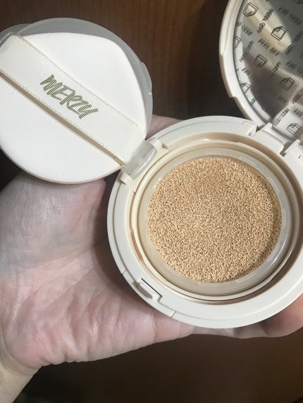 ザエアリーグロウフィットクッション/MERZY/クッションファンデーションを使ったクチコミ(3枚目)