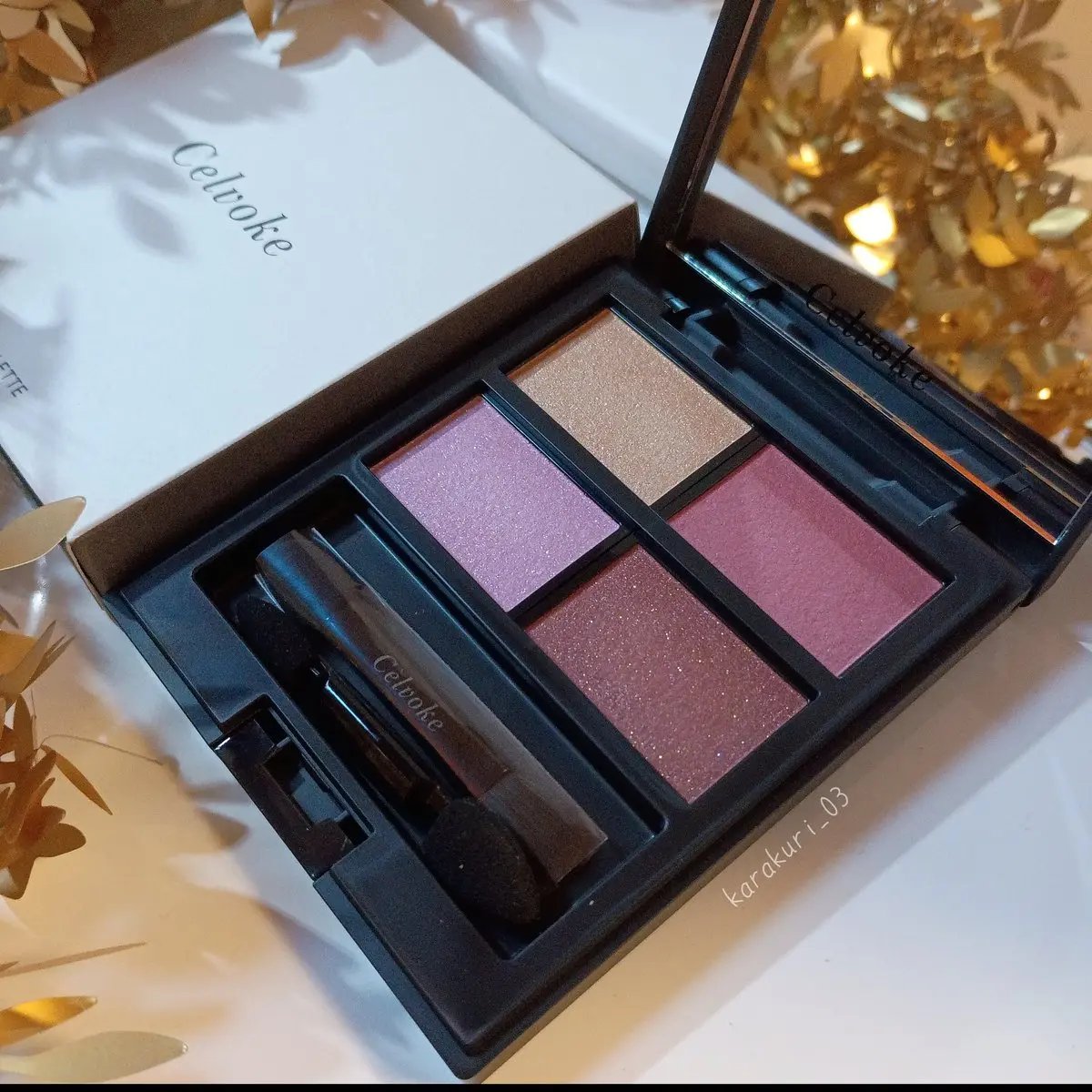 セルヴォーク ヴァティック アイパレット EX13/Celvoke/アイシャドウパレットを使ったクチコミ（1枚目）