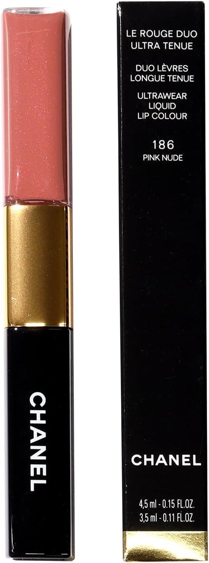 CHANEL ル ルージュ デュオ ウルトラ トゥニュ 186 ピンク ヌード