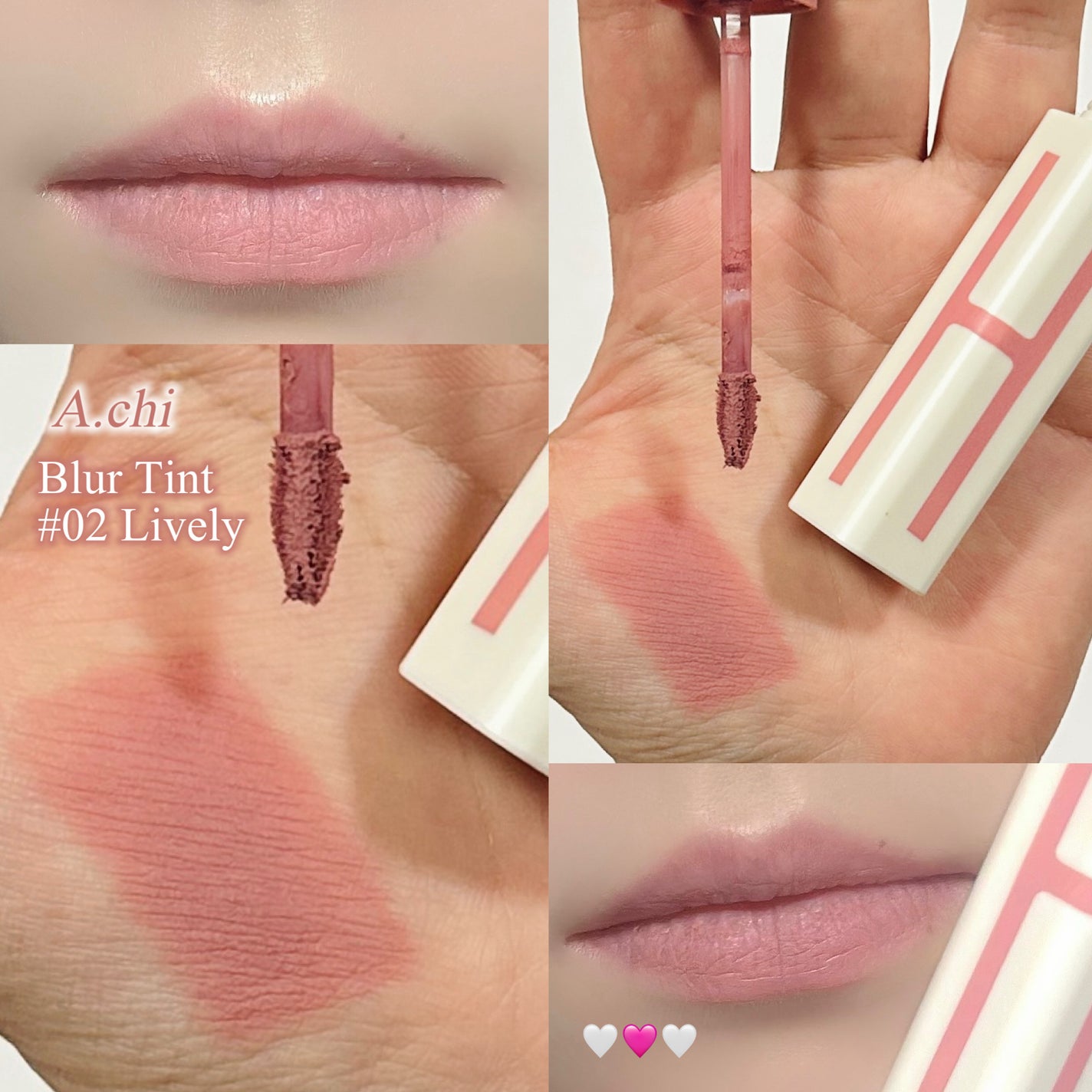 ブラーティント/A.chi/リップティントを使ったクチコミ(1枚目)