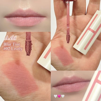 ブラーティント/A.chi/リップティントを使ったクチコミ(1枚目)