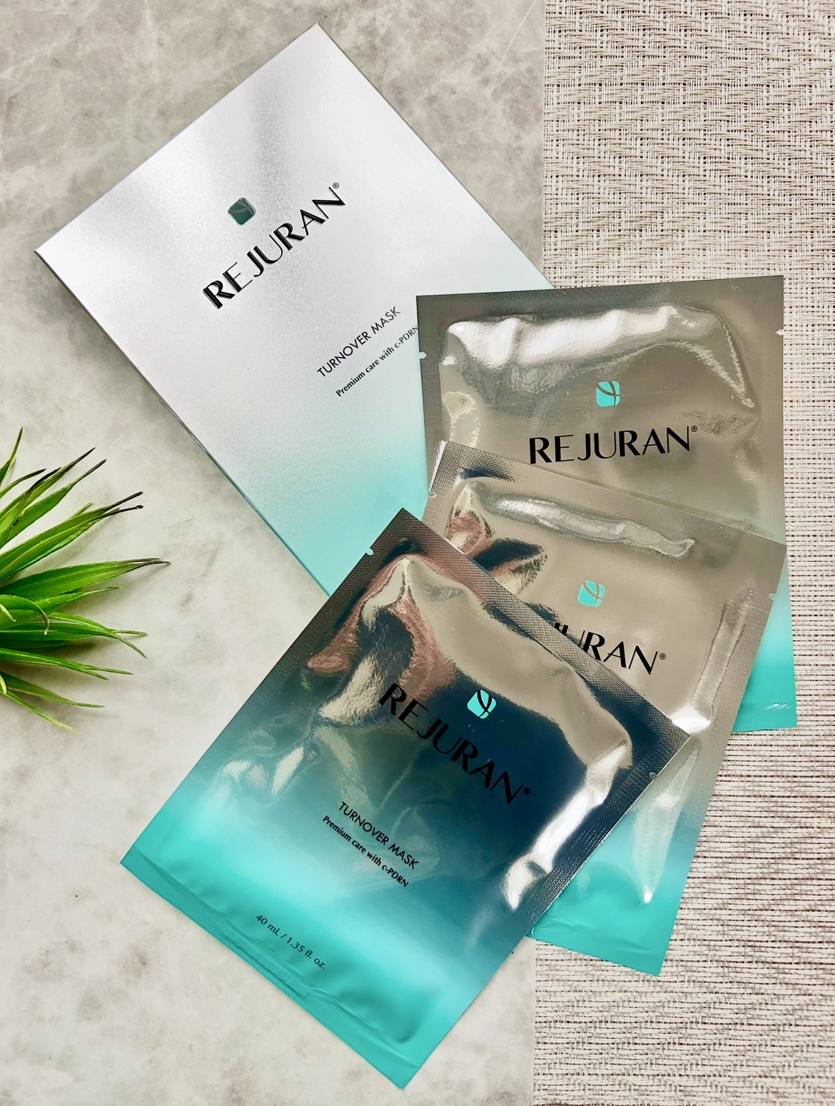 REJURAN ターンオーバーマスク(5枚入り)/REJURAN COSMETICS/シートマスク・パックを使ったクチコミ（1枚目）