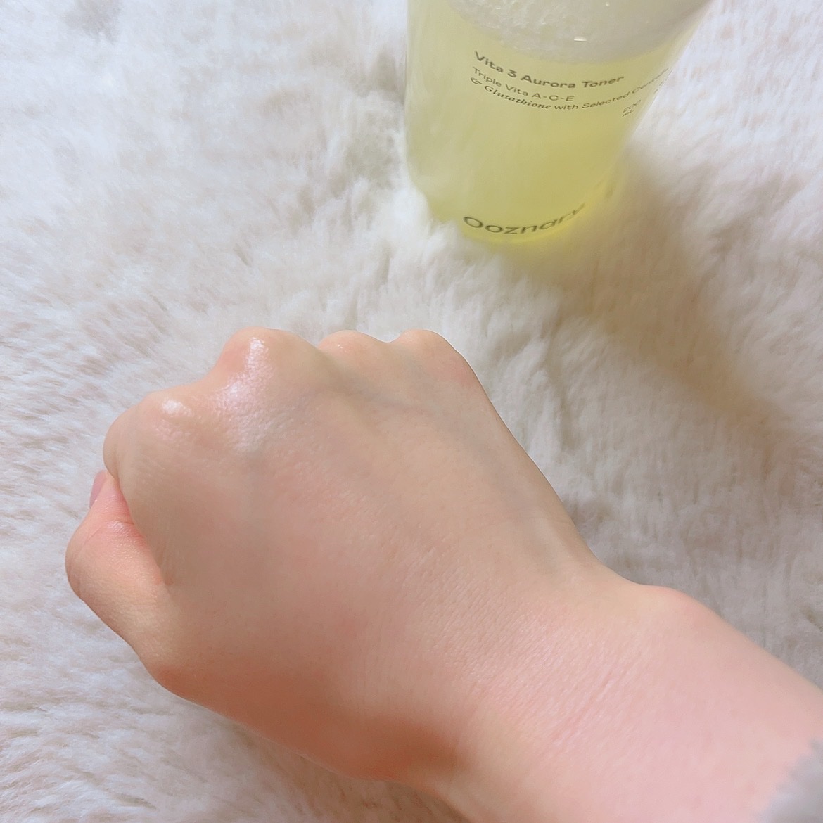 ビタ3オーロラトナー/オーズナリー/化粧水を使ったクチコミ（3枚目）
