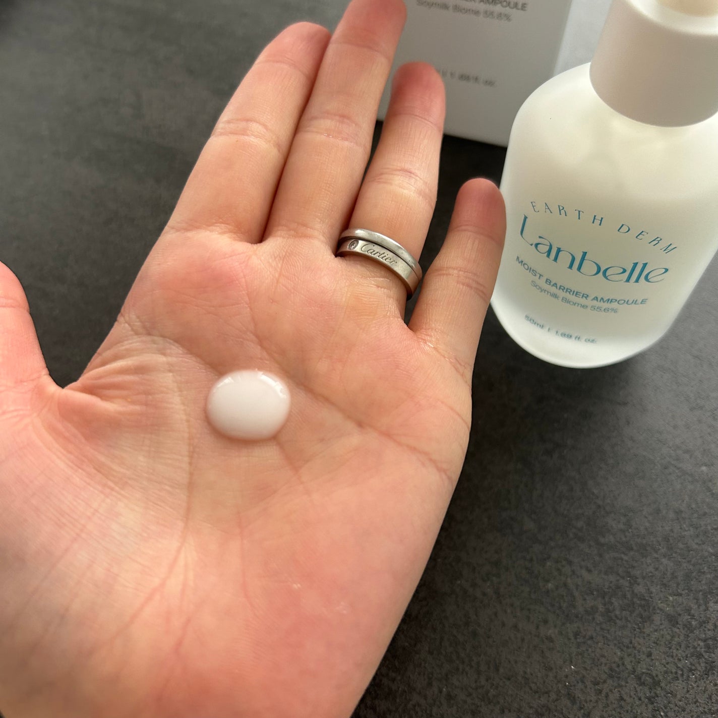 モイストバリアアンプル/LANBELLE/美容液を使ったクチコミ(3枚目)