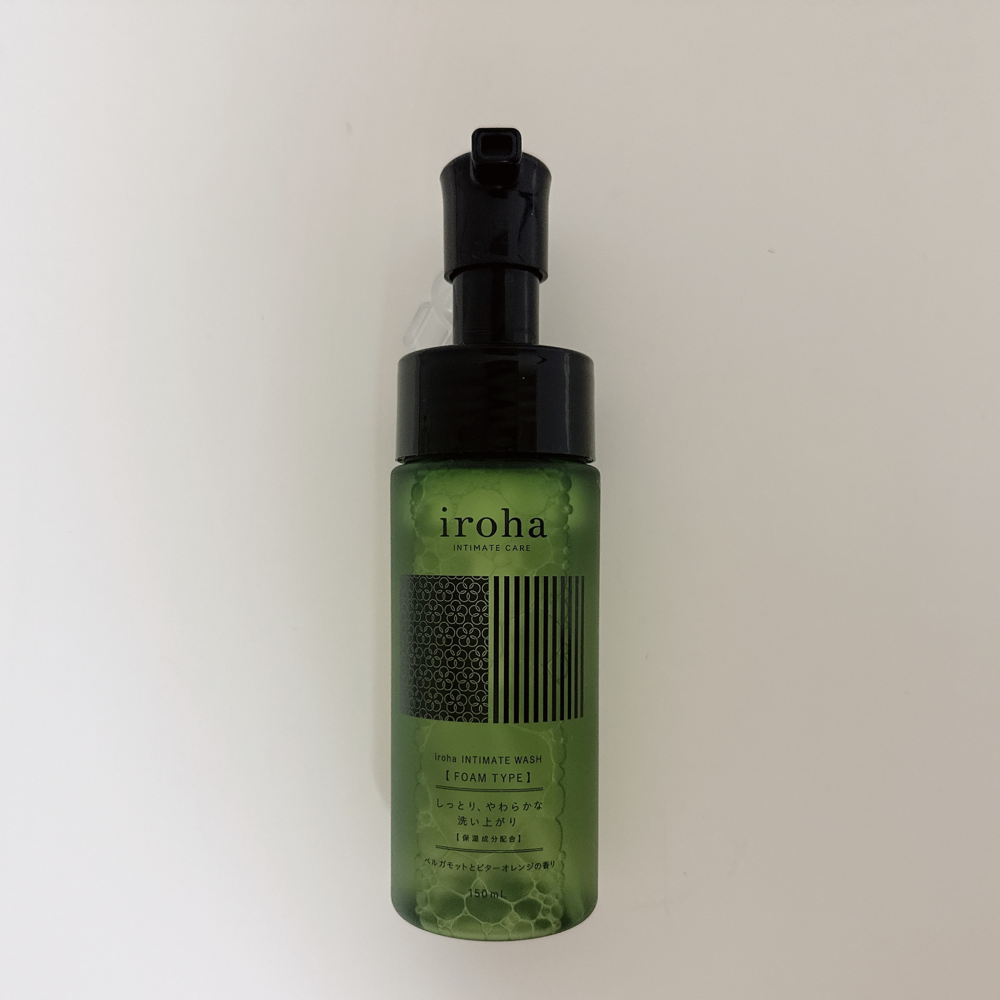 iroha INTIMATE CARE イロハ インティメートウォッシュ フォームタイプ  ベルガモットとビターオレンジの香りのクチコミ「▫️iroha INTIMATE CARE
イロハ インティメートウォッシュ 
フォームタイプ.....」（1枚目）