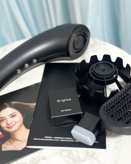 SHOWER DRYER/Brighte/ドライヤーを使ったクチコミ(4枚目)
