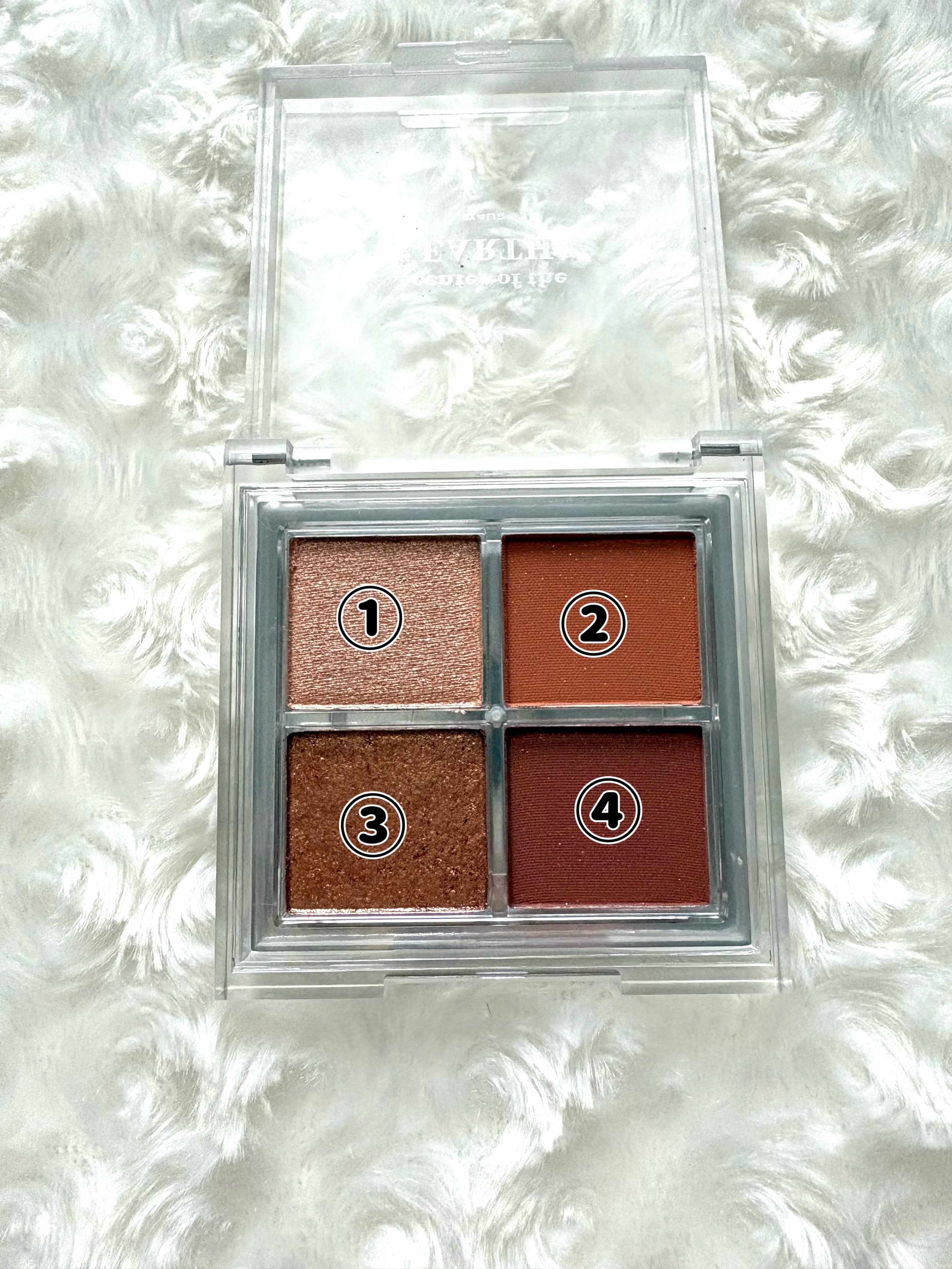 アイシャドウパレット/4U2/アイシャドウパレットを使ったクチコミ（3枚目）