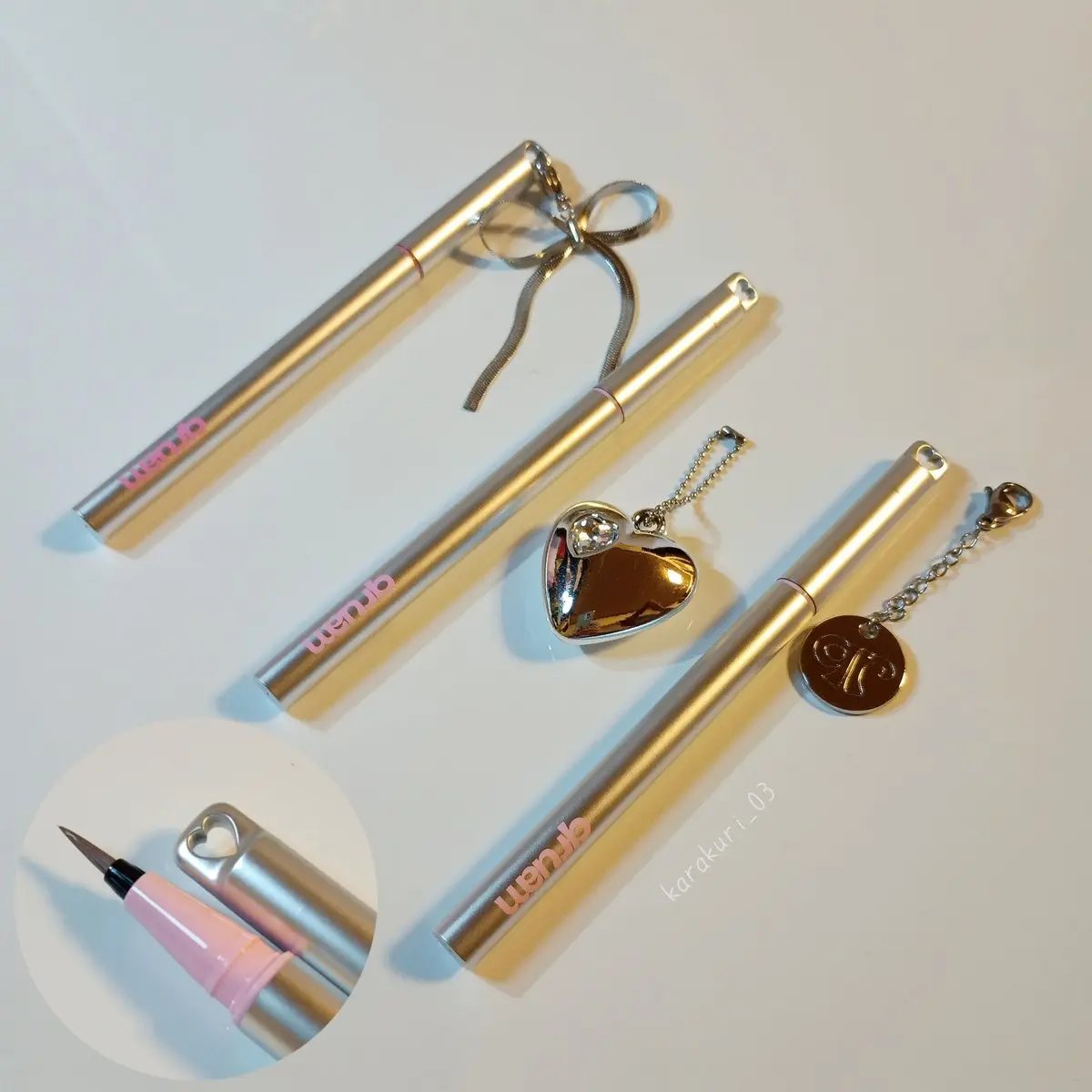 キュルアム　アイチューニングライナー/キュルアム/リキッドアイライナーを使ったクチコミ（2枚目）