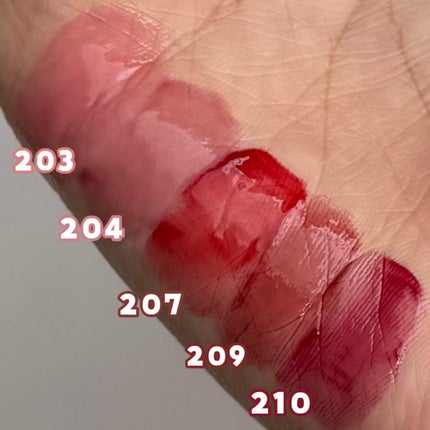 デュー ドロップ ティント/Coralhaze/リップティントを使ったクチコミ(2枚目)