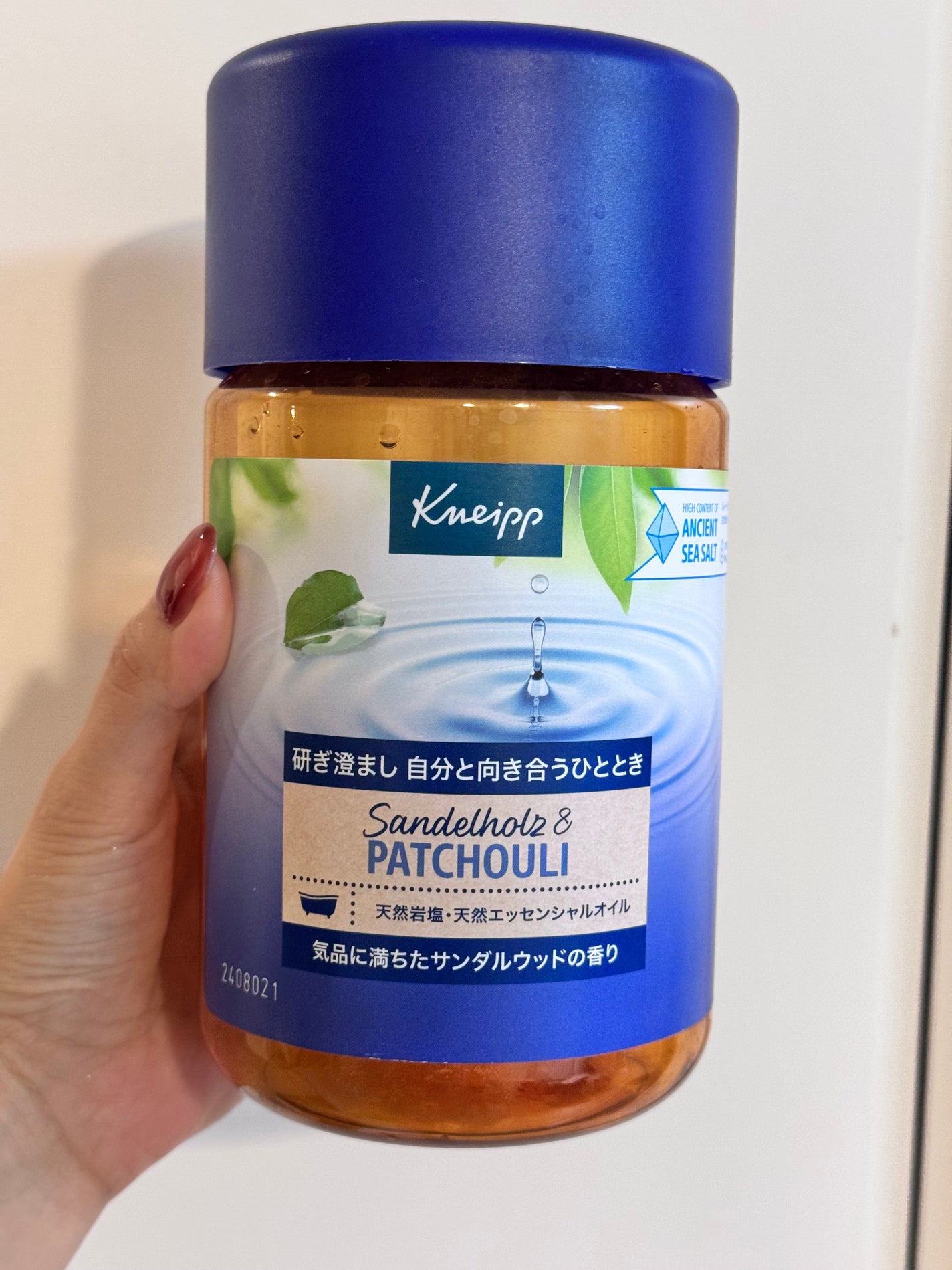 クナイプ バスソルト サンダルウッドの香り/クナイプ/無機塩系入浴剤を使ったクチコミ(1枚目)