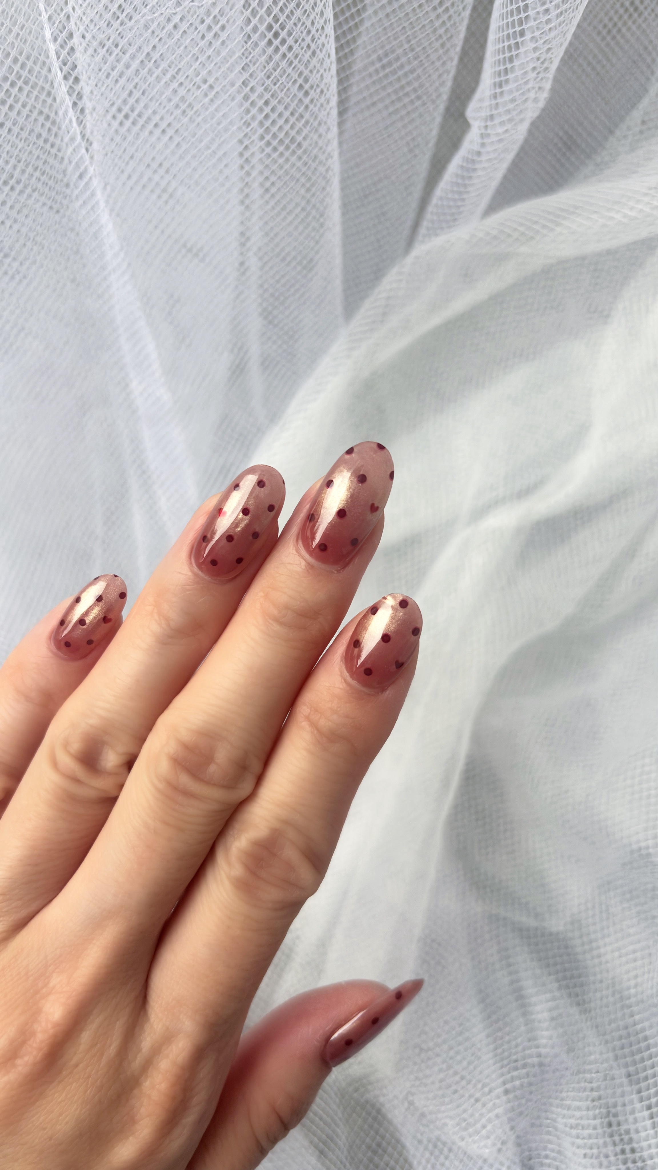 セミキュアジェルネイル（ハンド）/ohora/ネイルシールを使ったクチコミ（2枚目）