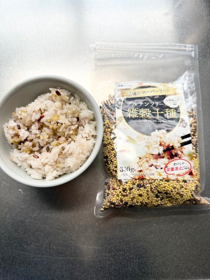 グルテンフリー 雑穀米/美健style+/低糖質食品を使ったクチコミ(6枚目)