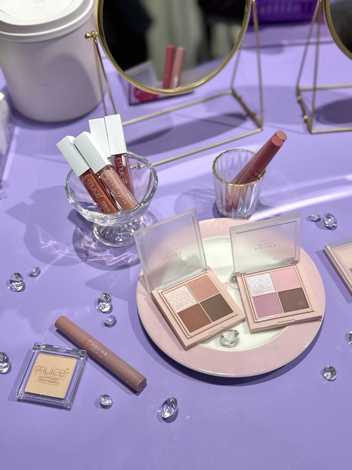 シャインオンステージアイパレット/upink/アイシャドウパレットを使ったクチコミ(6枚目)