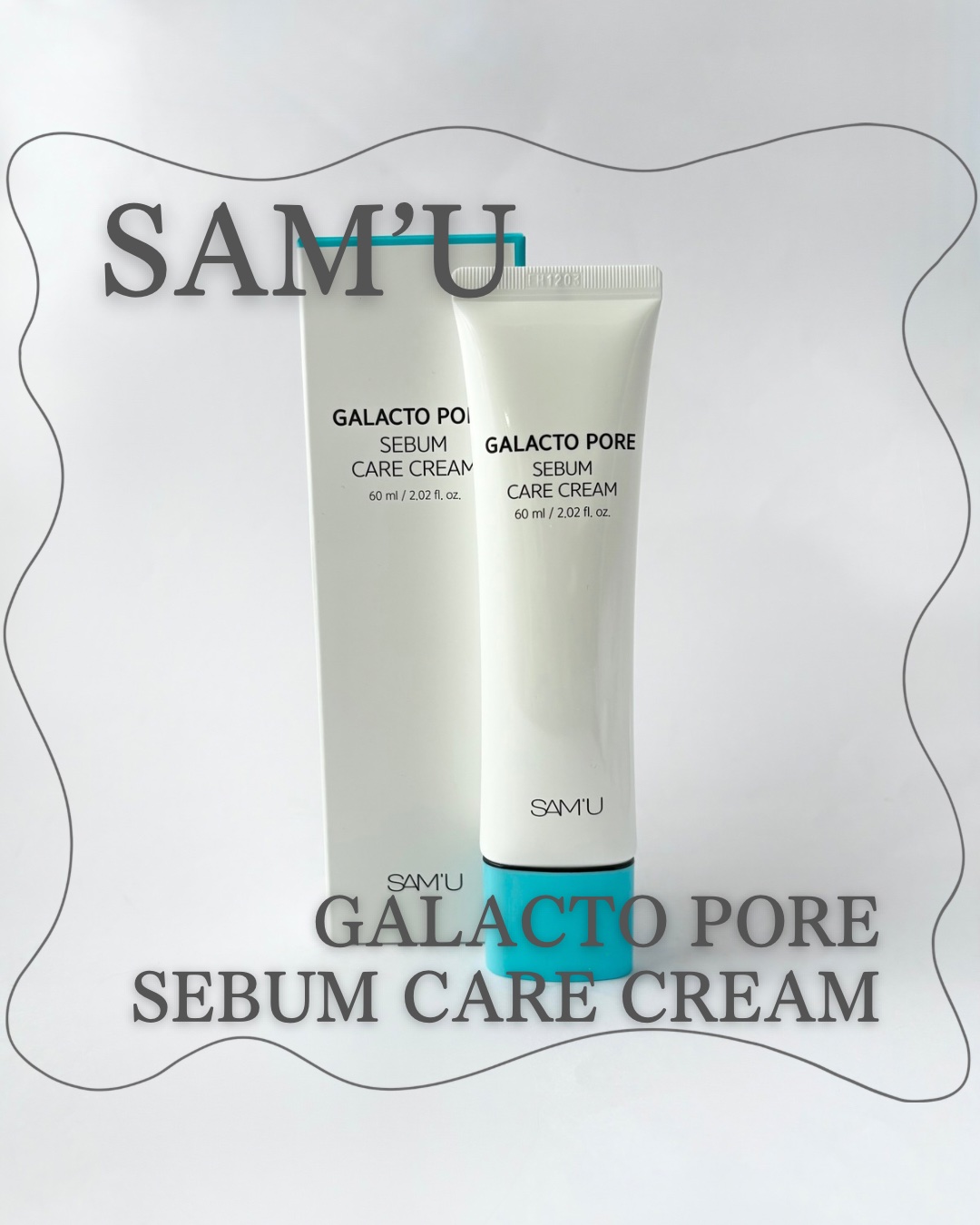 サミュ ガラクトポア セバムケアクリーム/SAM'U/フェイスクリームを使ったクチコミ（1枚目）
