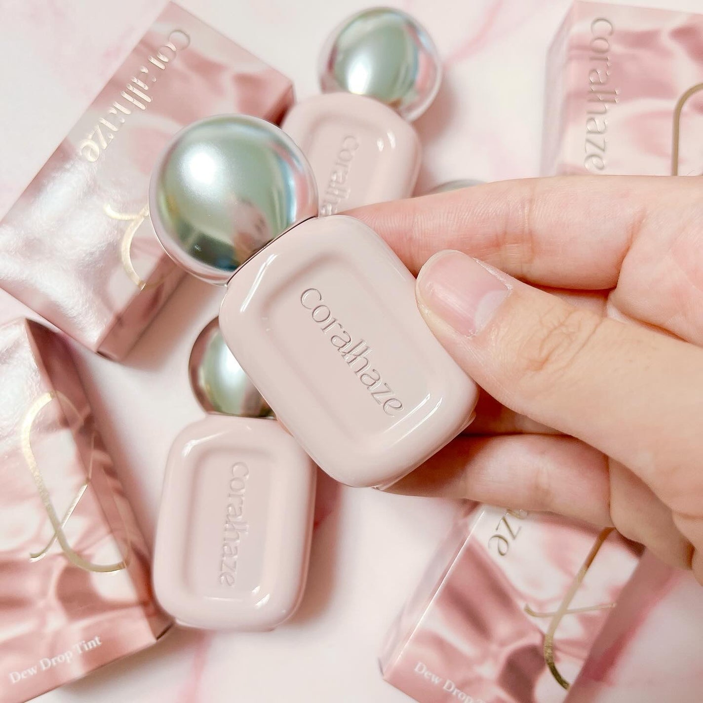 デュー ドロップ ティント/Coralhaze/リップティントを使ったクチコミ(2枚目)