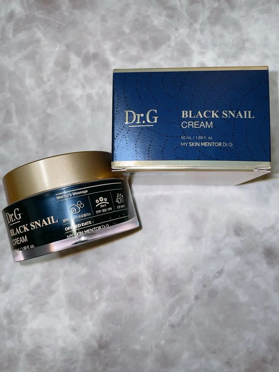 ブラックスネイル クリーム/Dr.G/フェイスクリームを使ったクチコミ（1枚目）