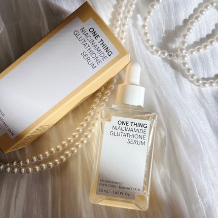 ナイアシンアミドグルタチオンセラム/ONE THING/美容液を使ったクチコミ(1枚目)