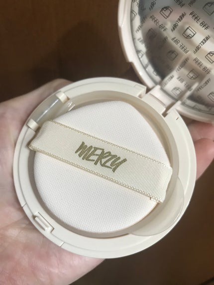 ザエアリーグロウフィットクッション/MERZY/クッションファンデーションを使ったクチコミ(2枚目)