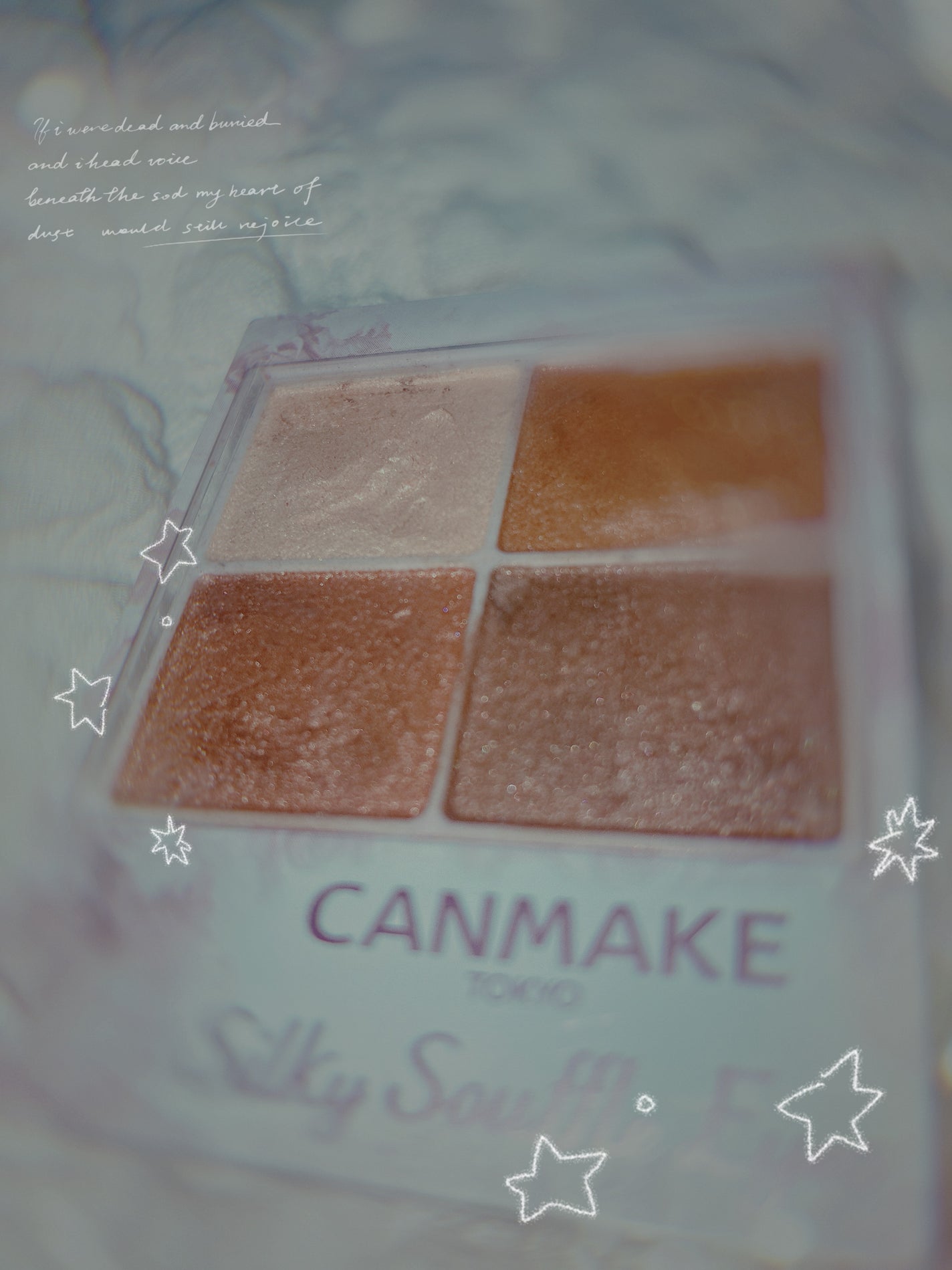 シルキースフレアイズ/キャンメイク/アイシャドウパレットを使ったクチコミ(1枚目)