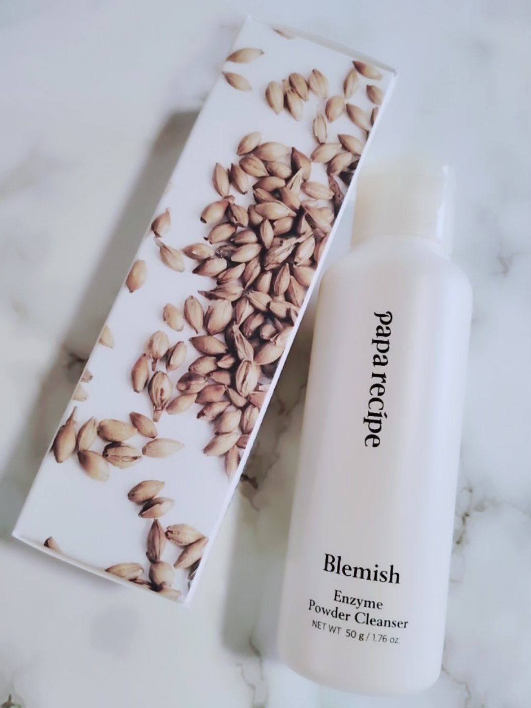 ブレミッシュ 酵素 洗顔パウダー/PAPA RECIPE/洗顔パウダーを使ったクチコミ（1枚目）