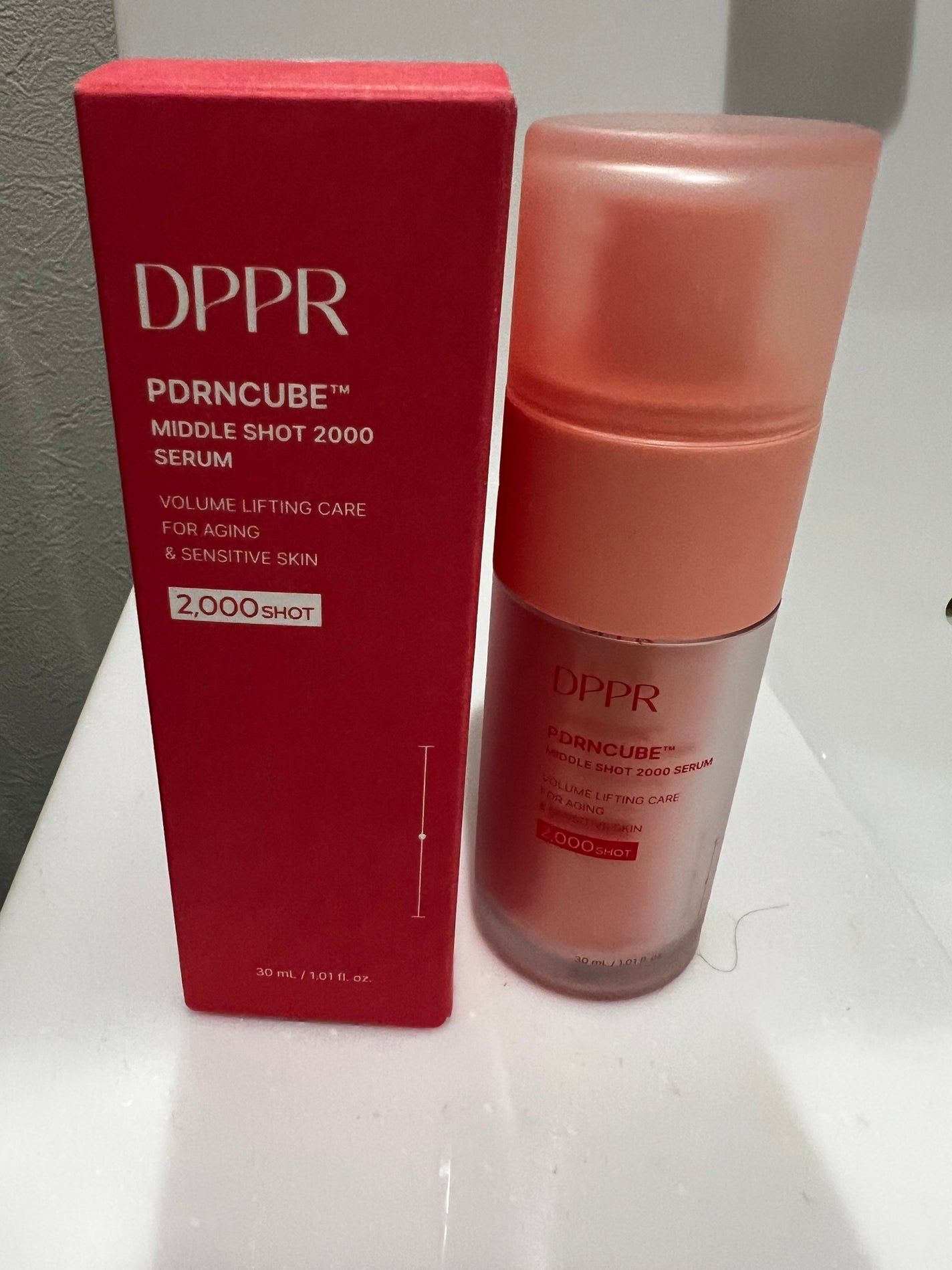 PDRNキューブミドルショット2000セラム/DPPR/美容液を使ったクチコミ(1枚目)