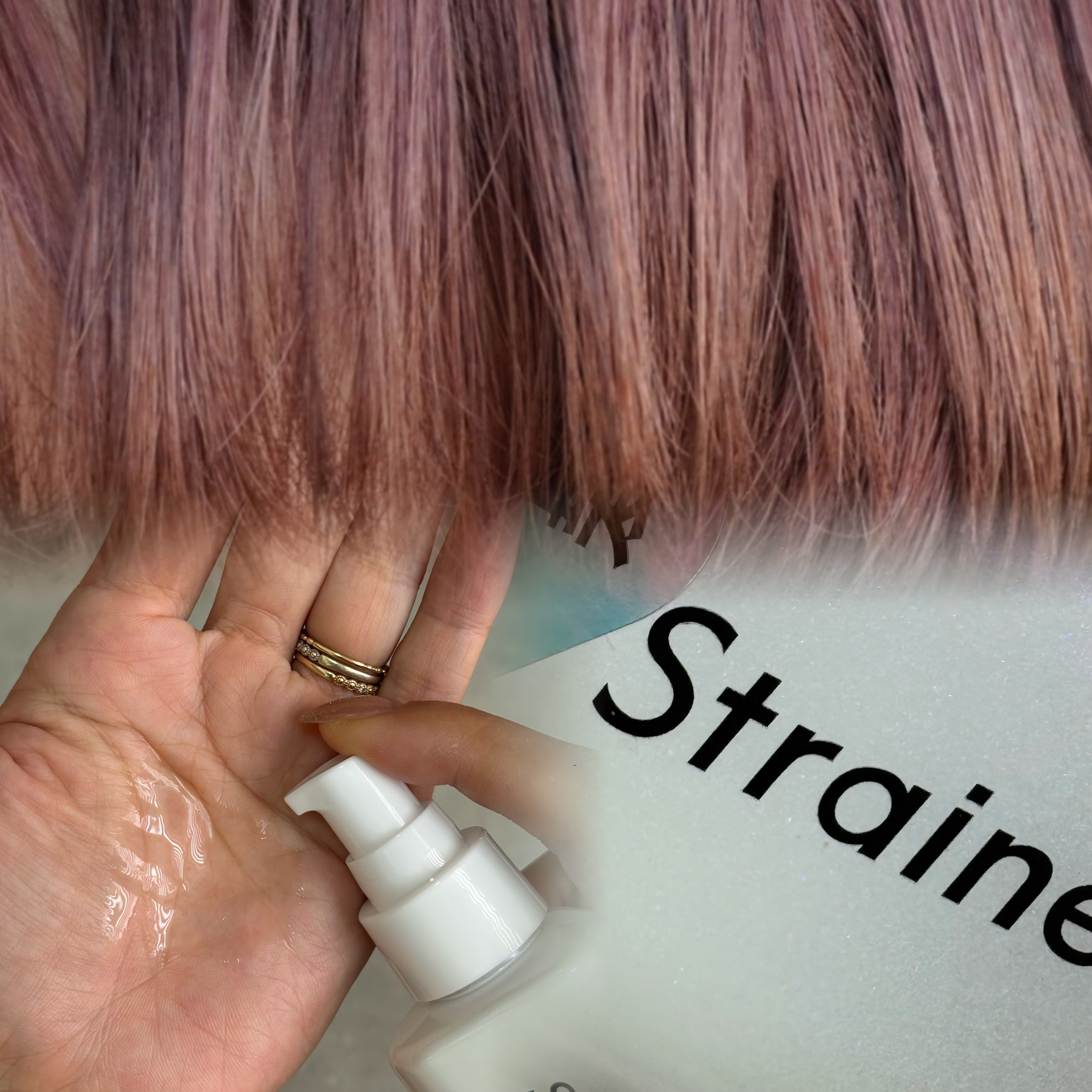 ストレートヘアオイル/Straine/ヘアオイルを使ったクチコミ（2枚目）