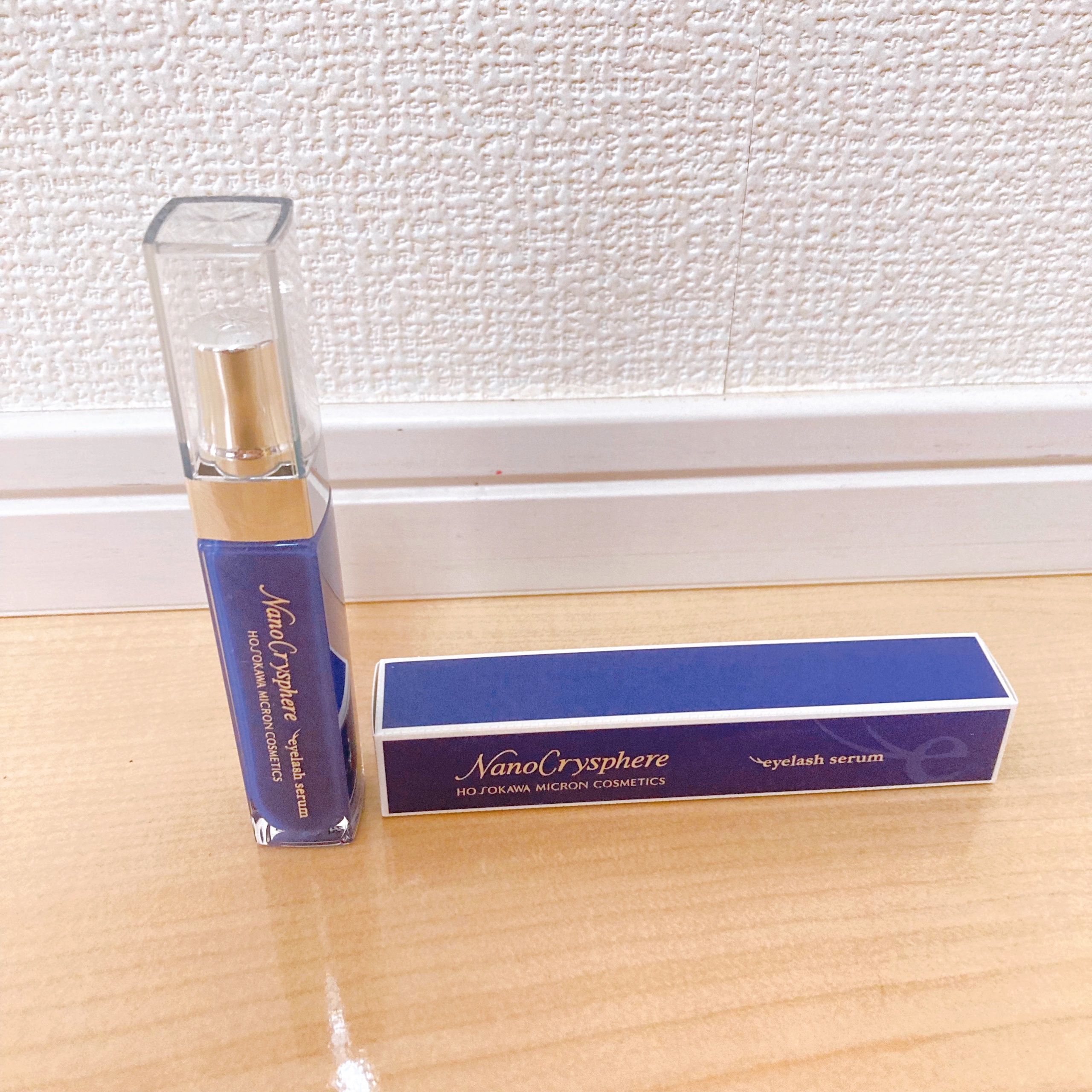 ナノクリスフェアアイラッシュセラム/ナノクリスフェア/まつげ美容液を使ったクチコミ（1枚目）