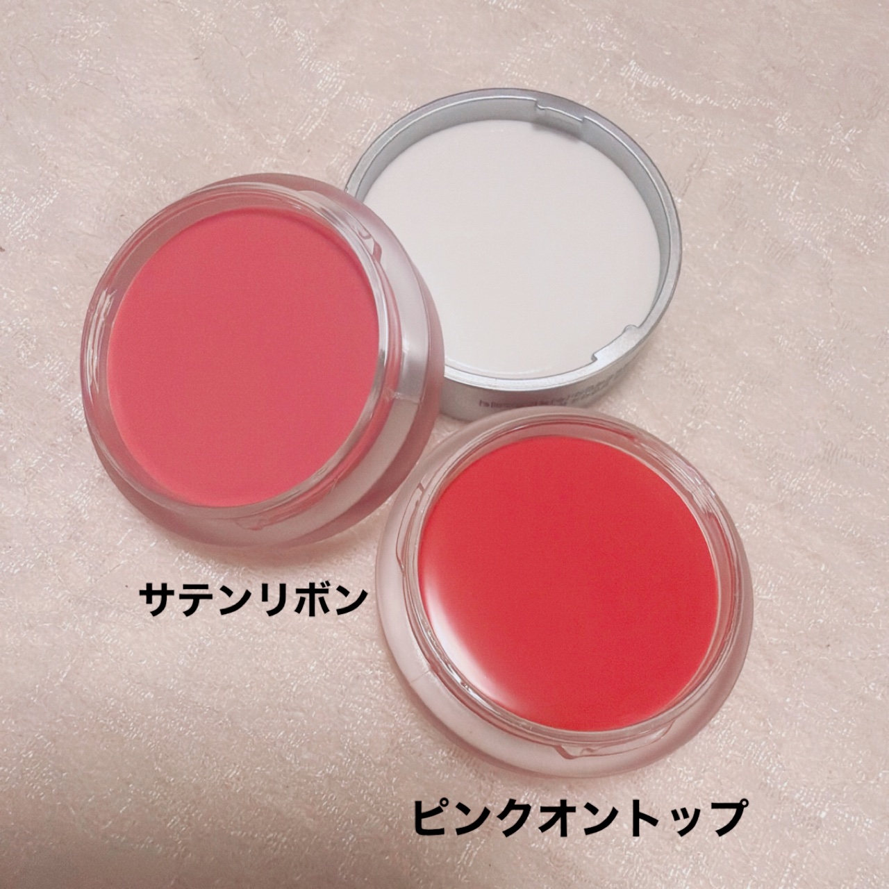 titto リップアンドチークデュアルポットのクチコミ「#PR #TITTO
＼ピンクを楽しむリップ&チーク／
【TITTO リップアンドチークデュア.....」（2枚目）