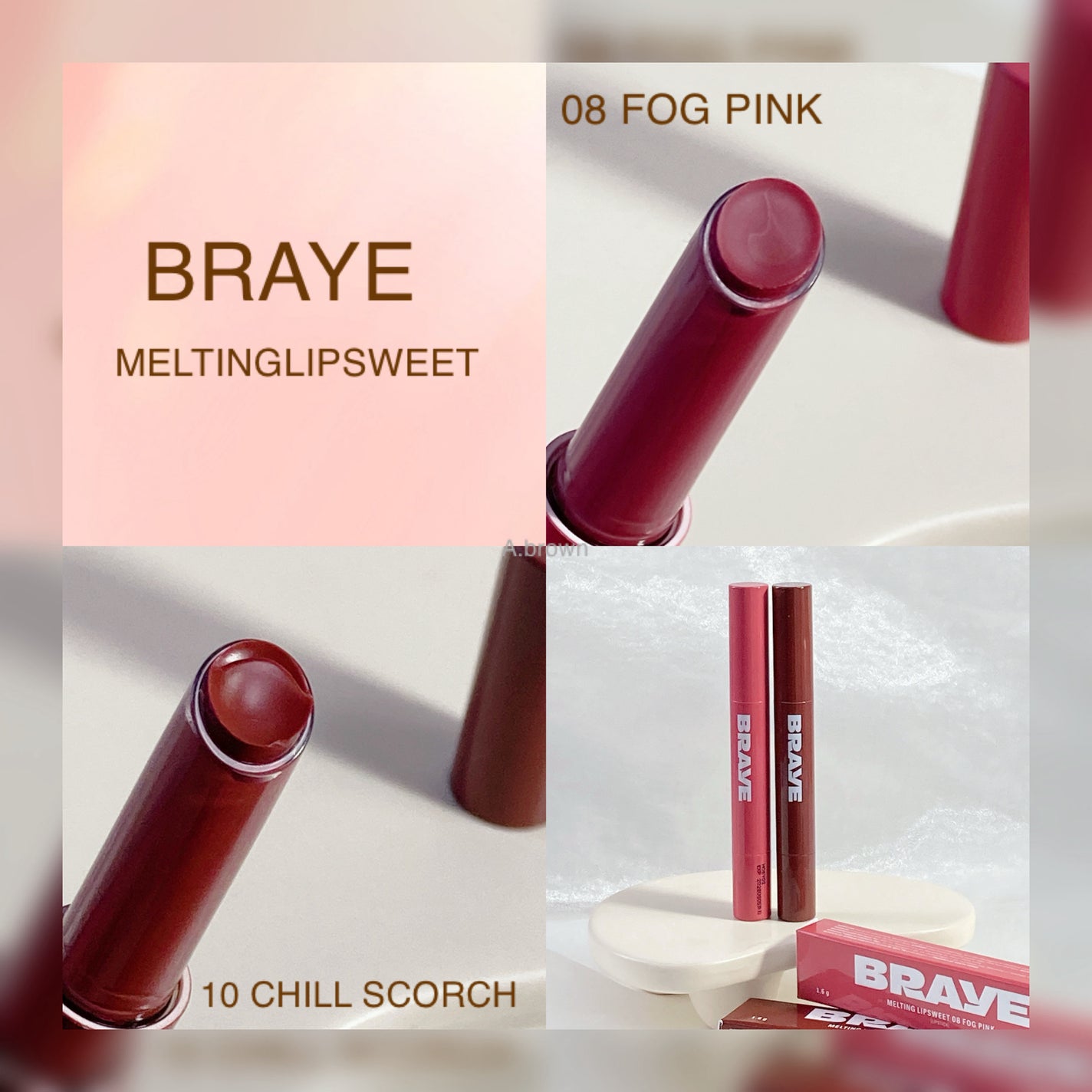 メルティングリップスウィート/BRAYE/口紅を使ったクチコミ(2枚目)