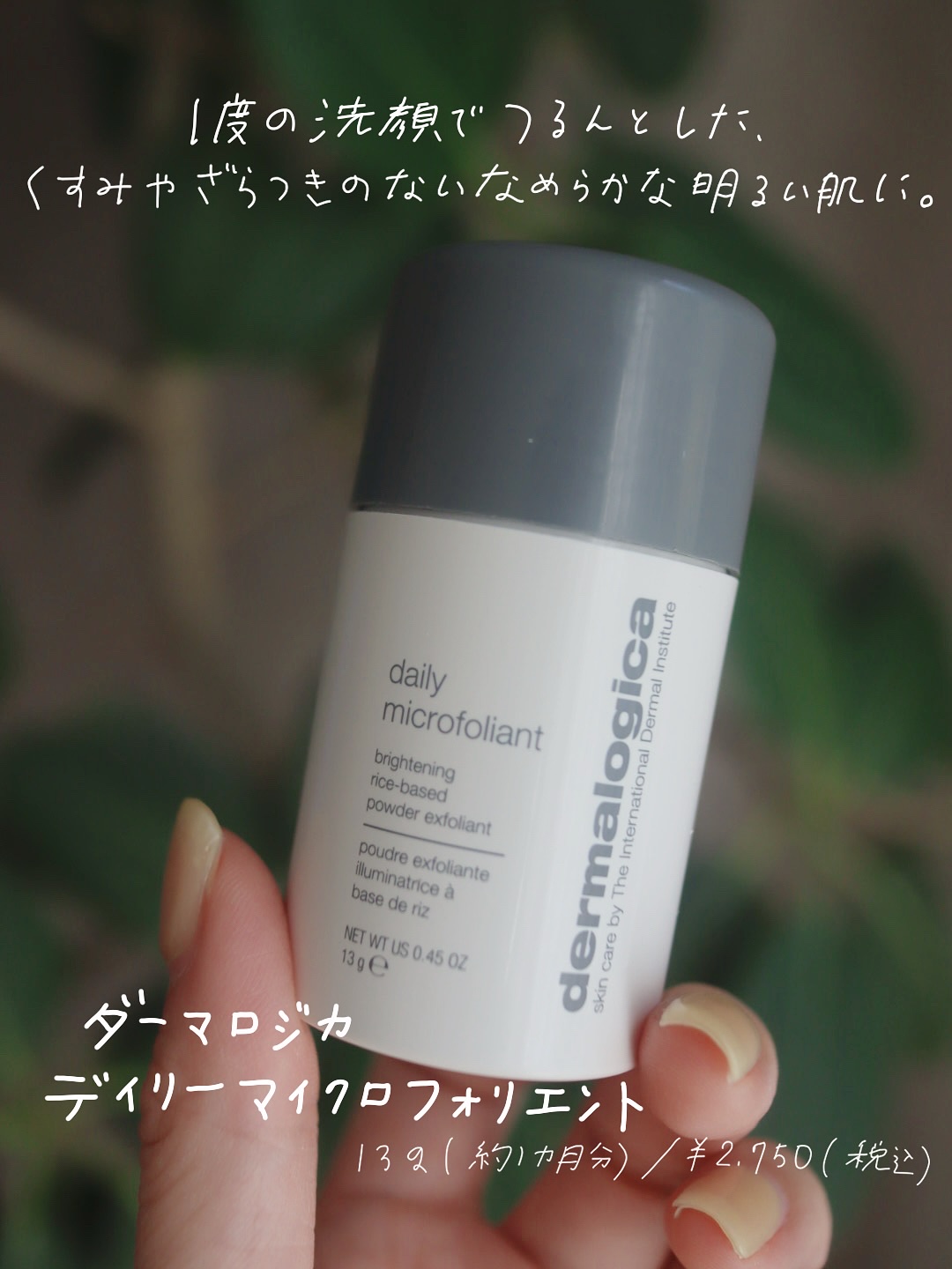 デイリーマイクロフォリエント/ダーマロジカ/洗顔パウダーを使ったクチコミ（2枚目）