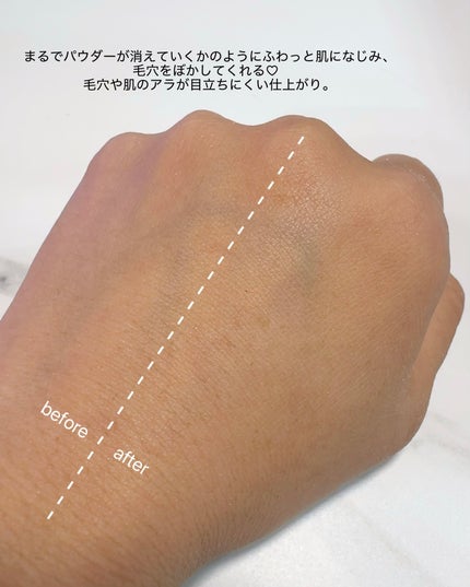 エテュセ スキンケアパウダー (ルース) ラディアントピンク/ettusais/ルースパウダーを使ったクチコミ(4枚目)