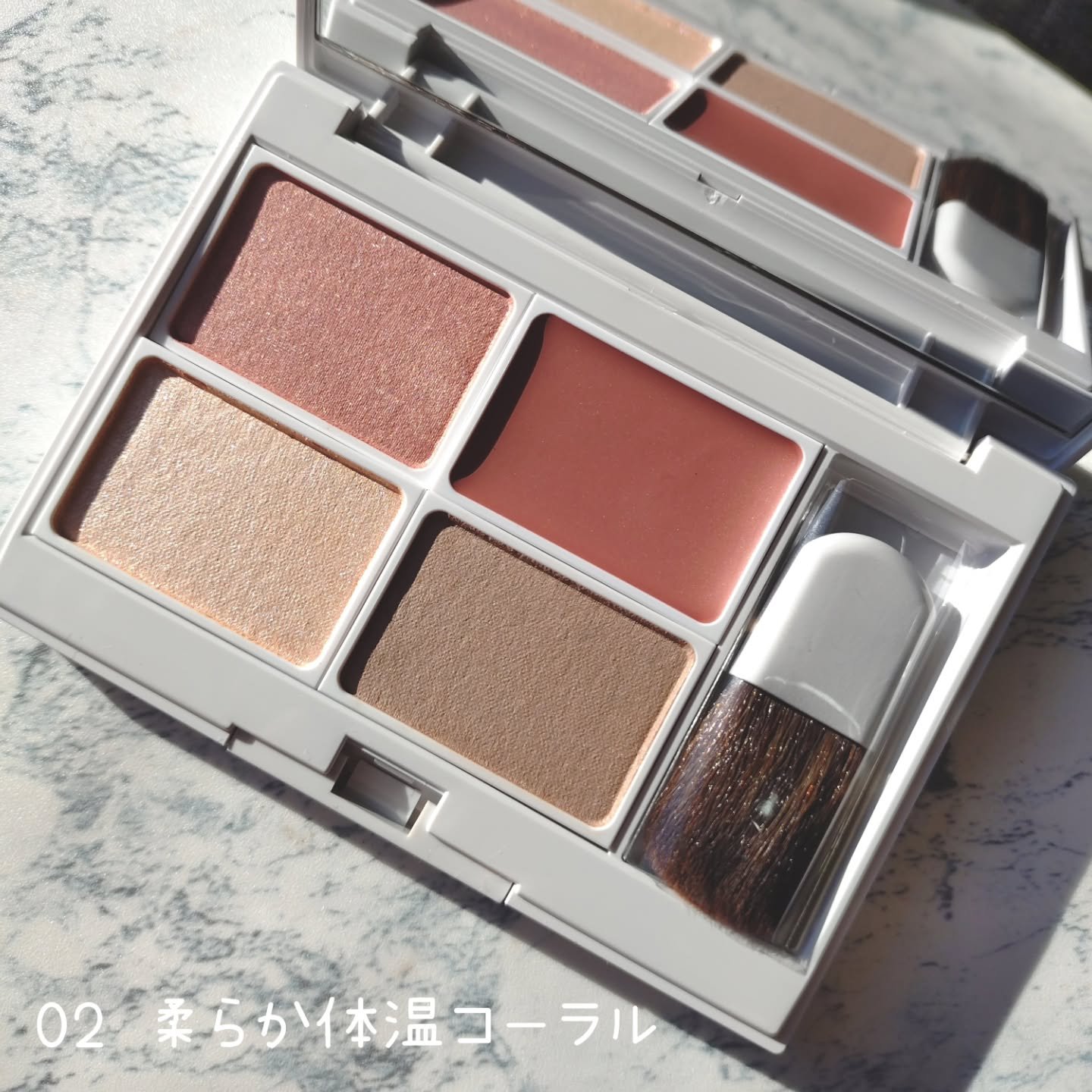 ジュエリーメロウフェイスパレット/Enamor/マルチパレットを使ったクチコミ（3枚目）