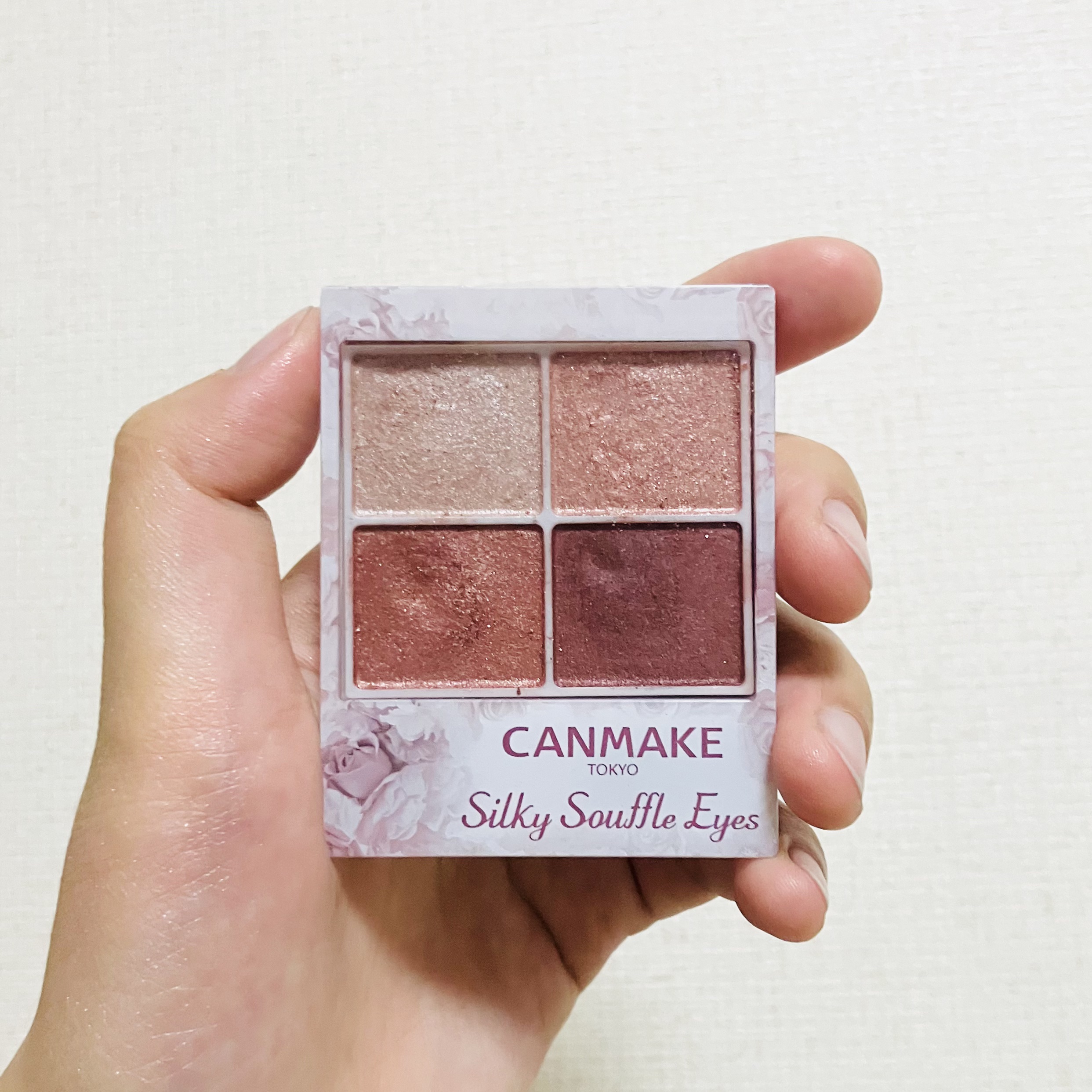 シルキースフレアイズ 10 スウィートラブレター/キャンメイク/アイシャドウパレットを使ったクチコミ（1枚目）