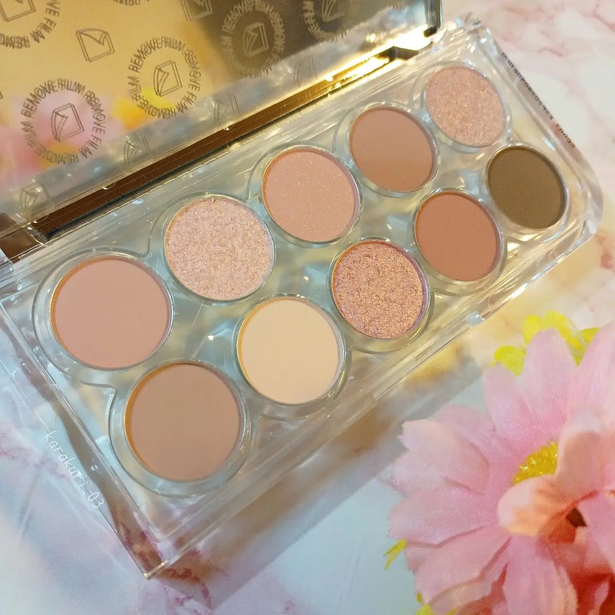 ライトオンアイズシャドウパレット/ルミル/アイシャドウパレットを使ったクチコミ（2枚目）