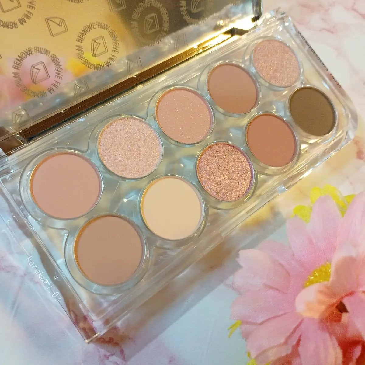 ライトオンアイズシャドウパレット/ルミル/アイシャドウパレットを使ったクチコミ(2枚目)