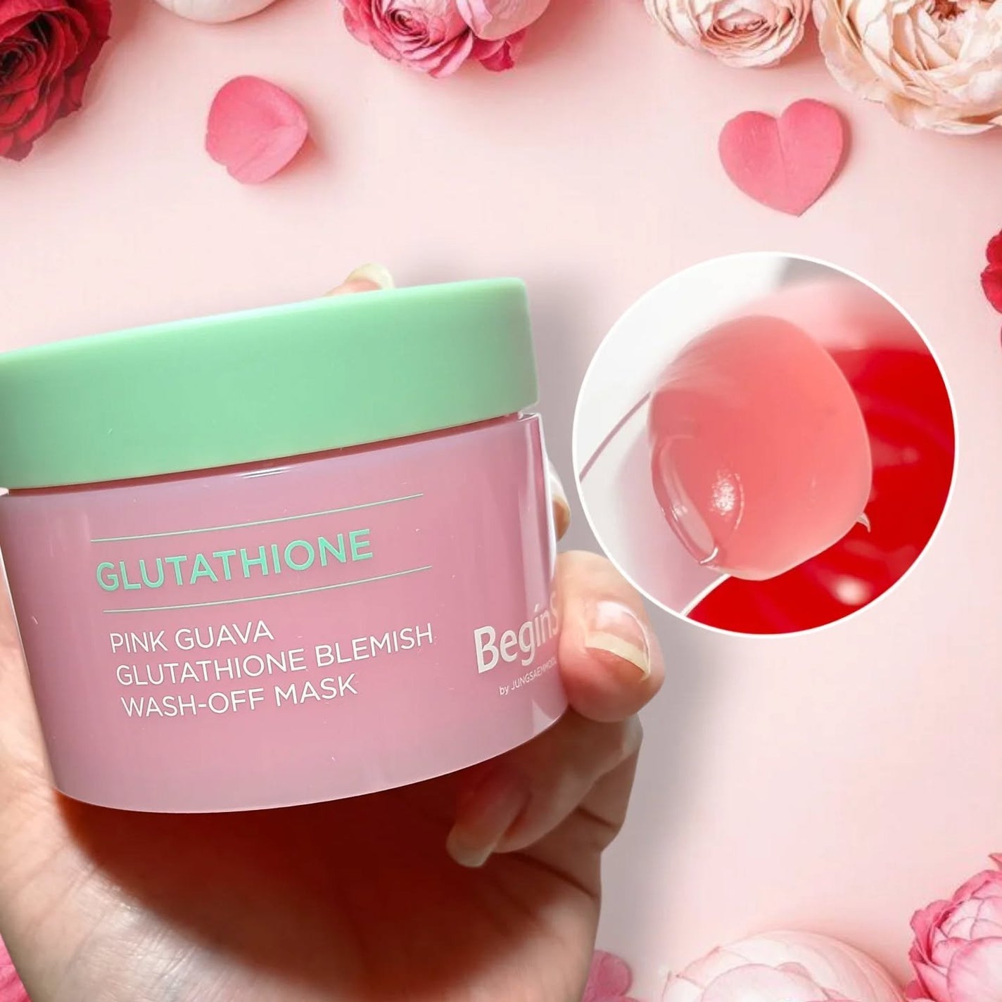 Pink Guava Glutathione Blemish Serum/BeginS by JUNGSAEMMOOL/美容液を使ったクチコミ(3枚目)