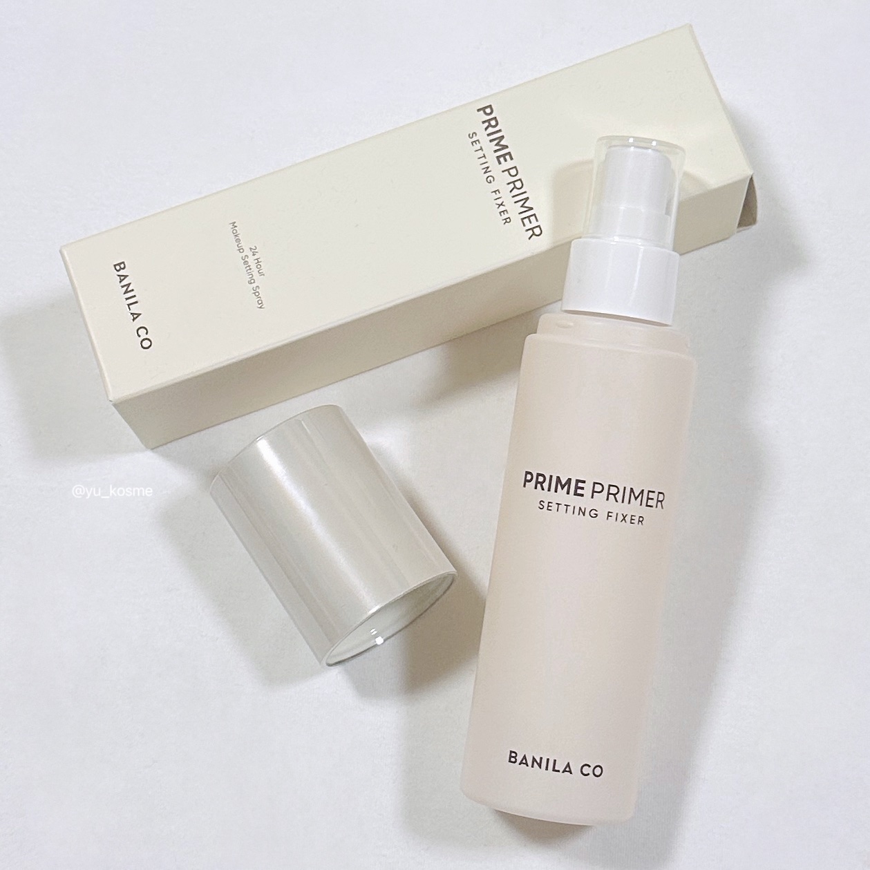 バニラコ プライムプライマー セッティングフィクサー/BANILA CO/フィックスミストを使ったクチコミ（2枚目）