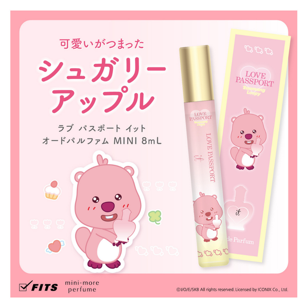 ミニモアパフュームとじゃんまんるぴーのコラボ香水が登場の画像