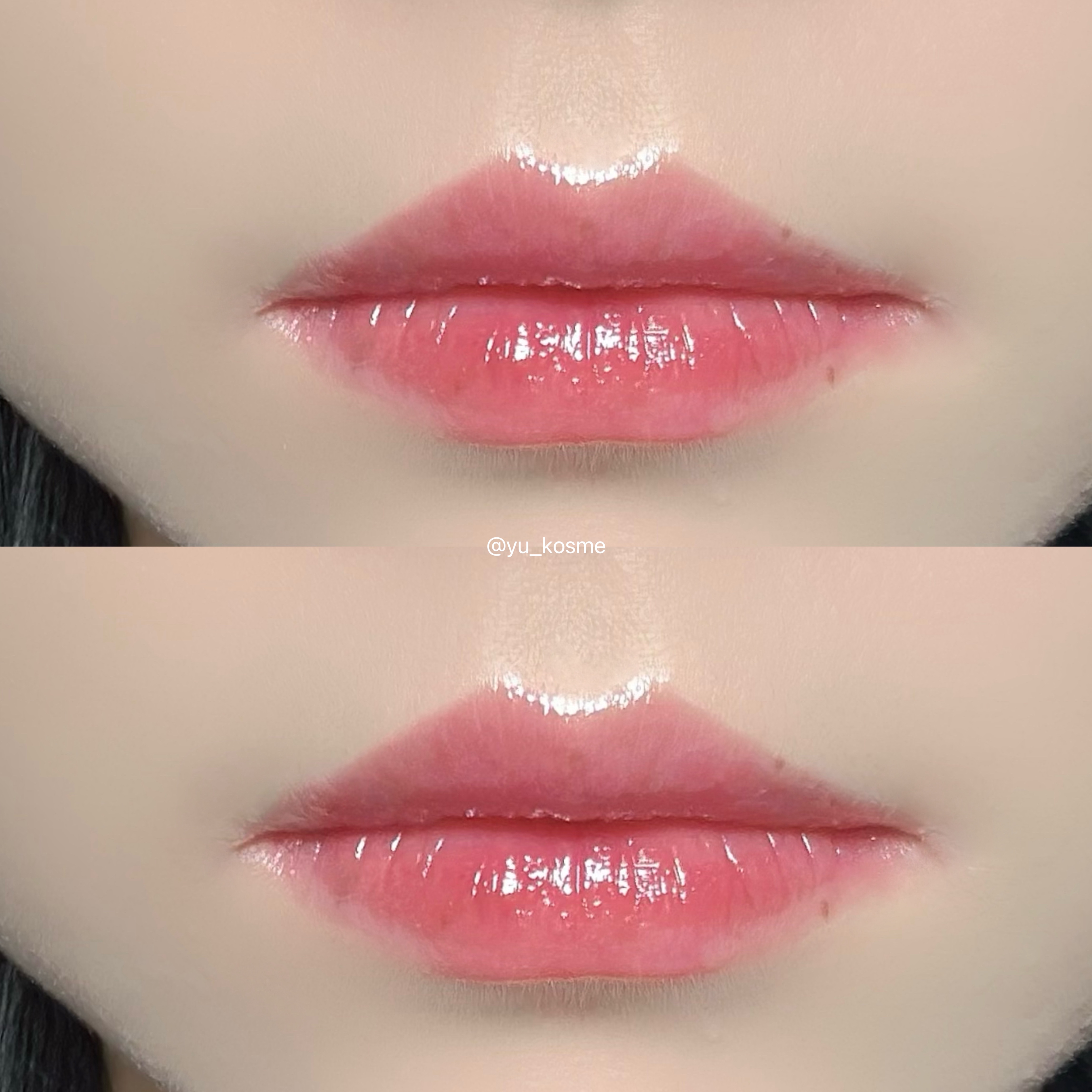 ミニリップトリオブラーグローイリップティント #Cool 205,216,224/Dinto/リップティントを使ったクチコミ（3枚目）