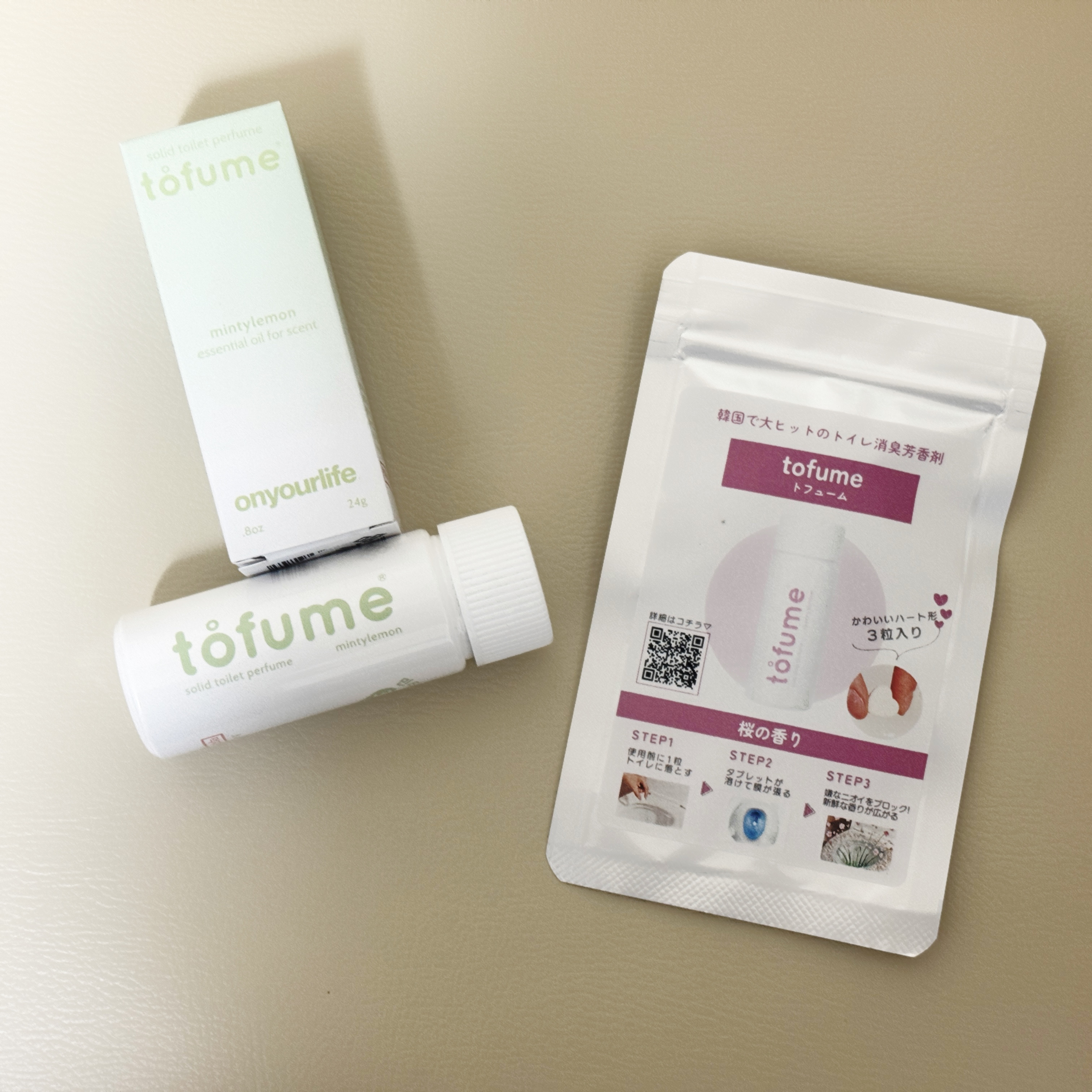 トフューム トイレットパフューム ミンティーレモン/オンユアライフ/ルームフレグランスを使ったクチコミ（1枚目）