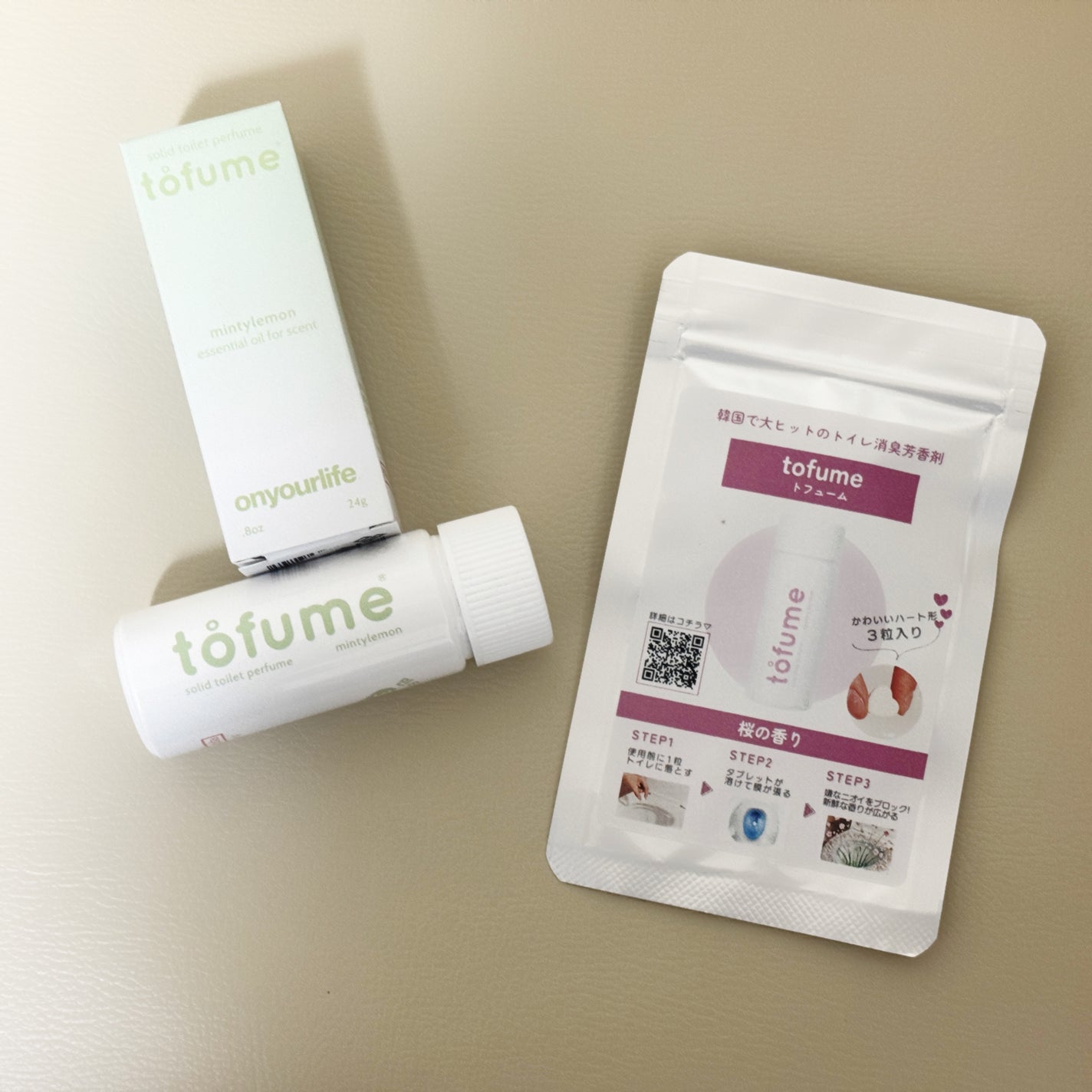 トフューム トイレットパフューム ミンティーレモン/オンユアライフ/ルームフレグランスを使ったクチコミ(1枚目)