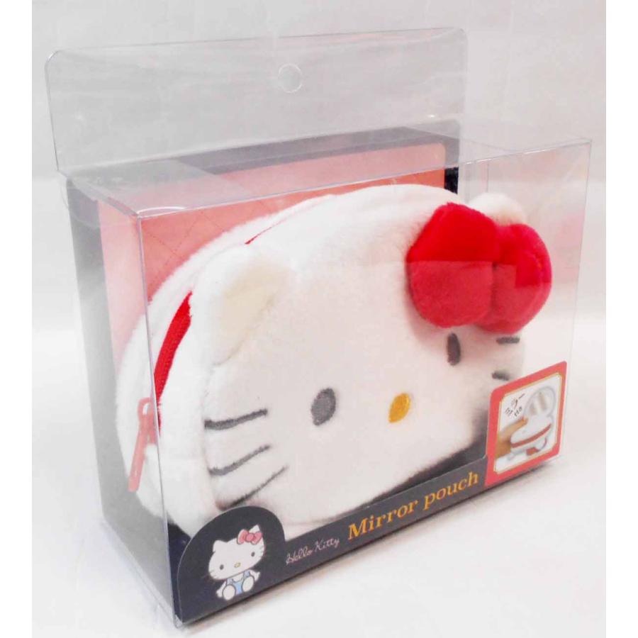 サンリオ ボアミラーポーチ ハローキティ