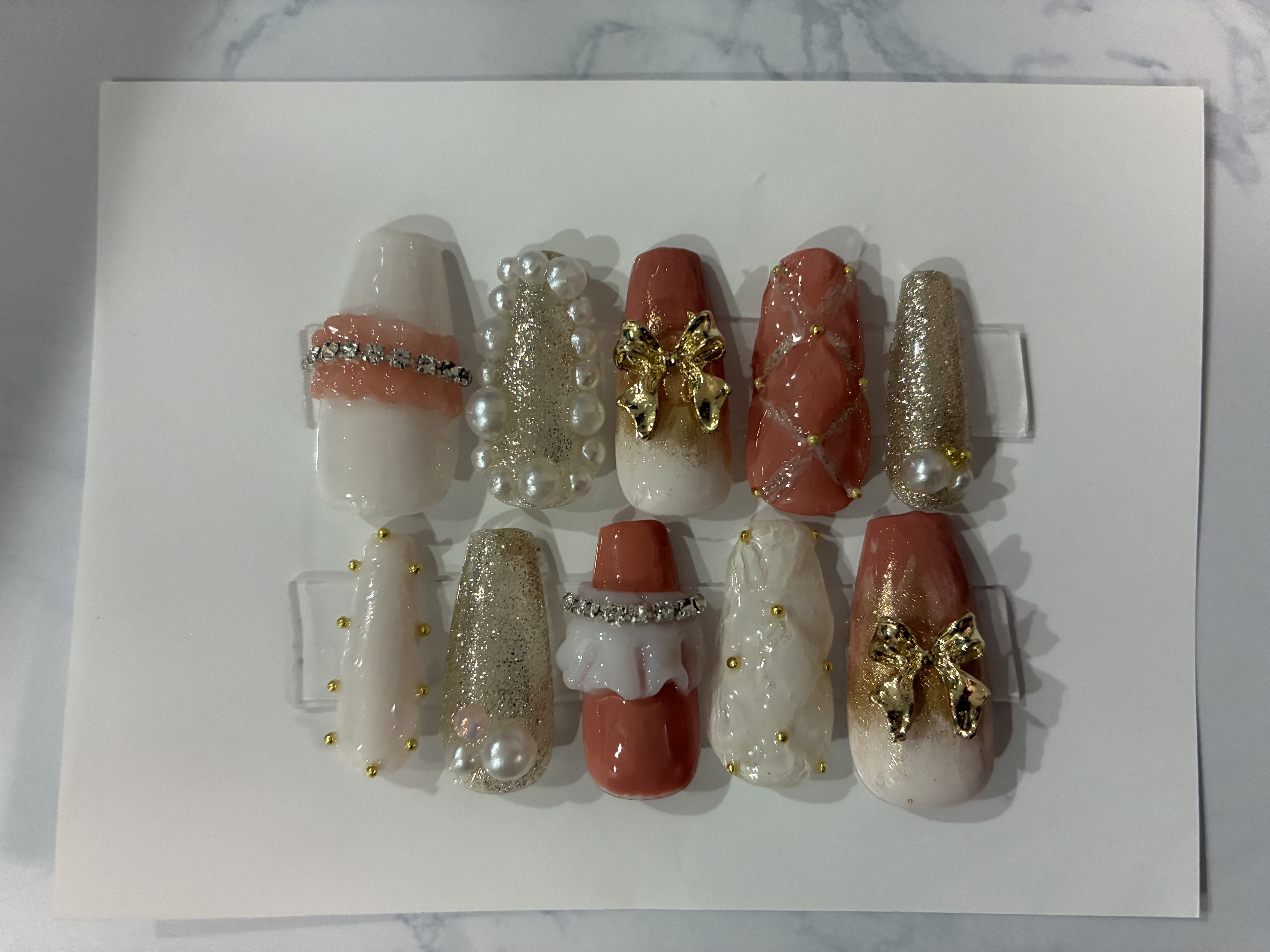 BRG ジェルネイル 13 アイボリー/DAISO/ジェルネイルを使ったクチコミ（1枚目）